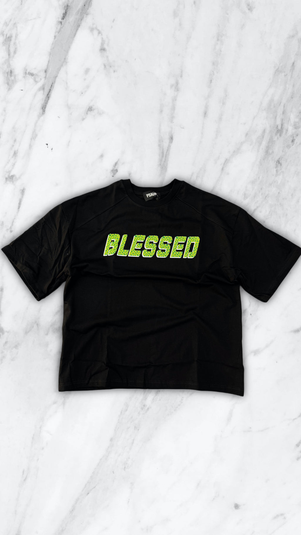 T SHIRT BLESSED BLACK