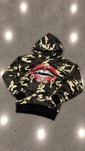 FELPA MILITARE LIP KING