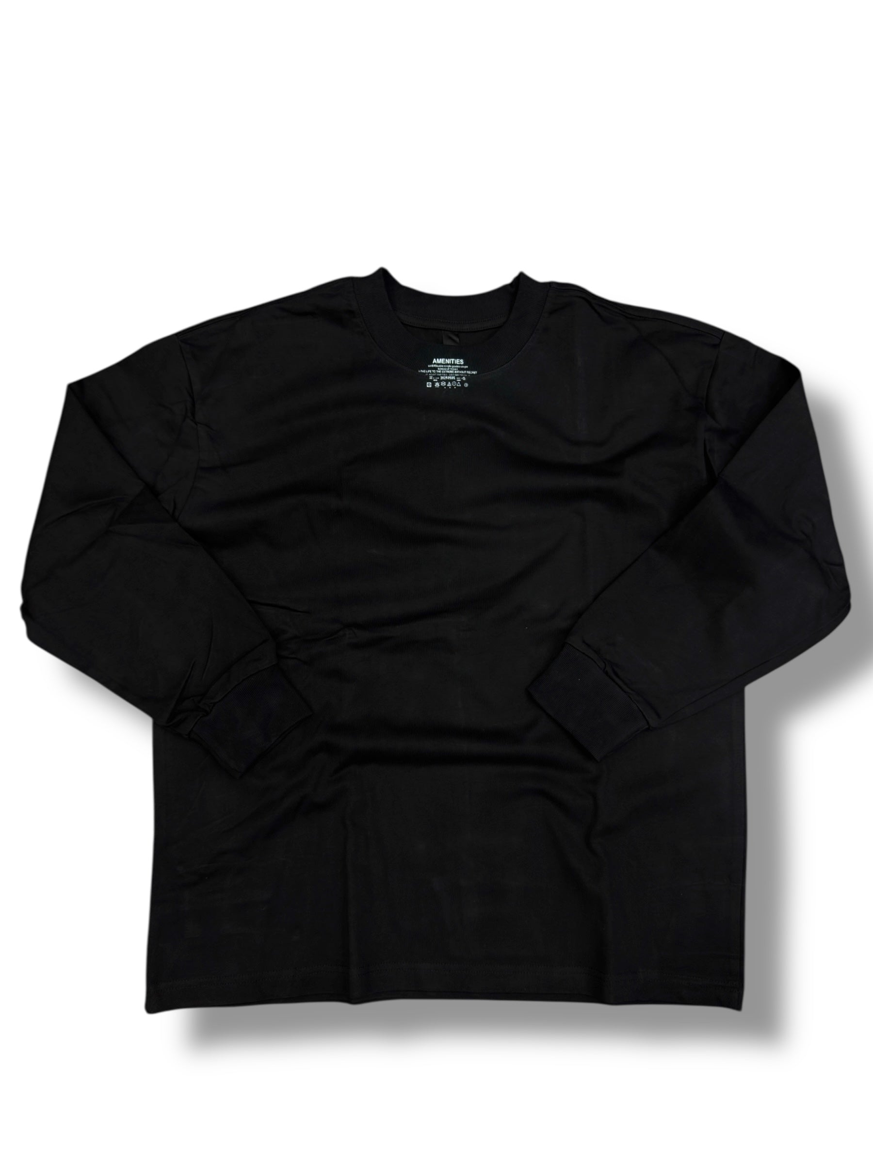LONGSLEEVE QR BLACK