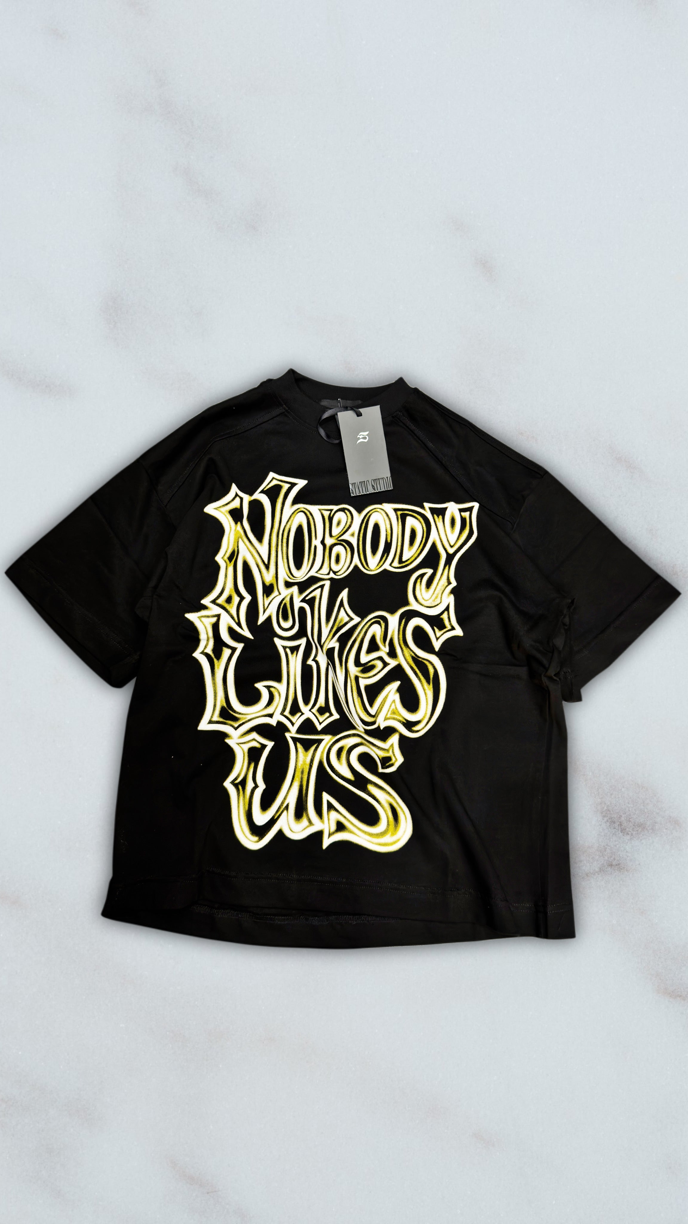 T SHIRT STATIC NOBODY