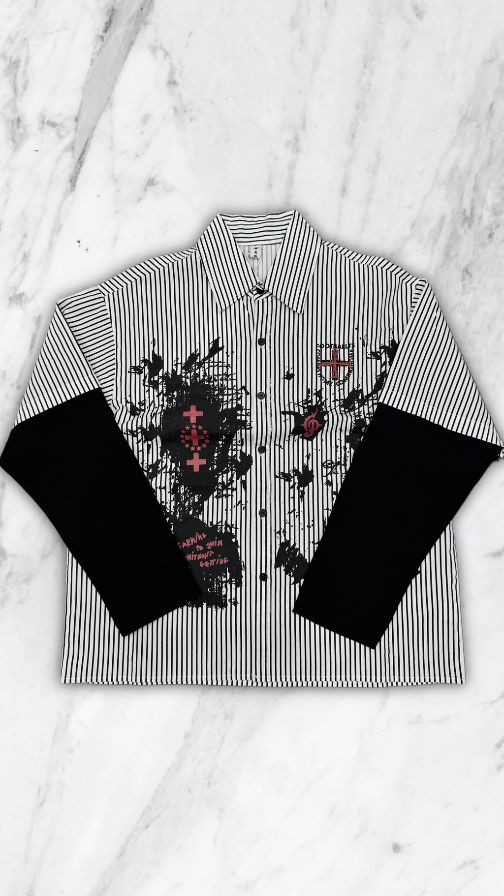 CAMICIA FOOTBALL BLACK