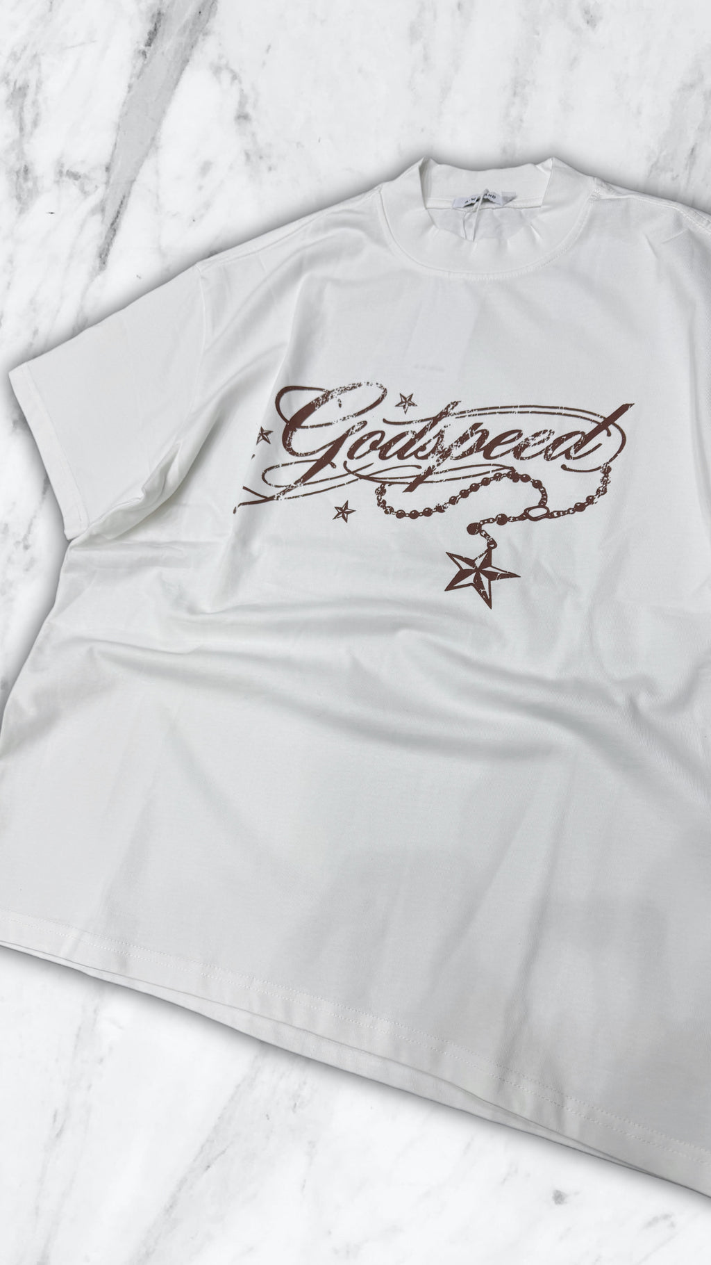 T SHIRT SPEED WHITE