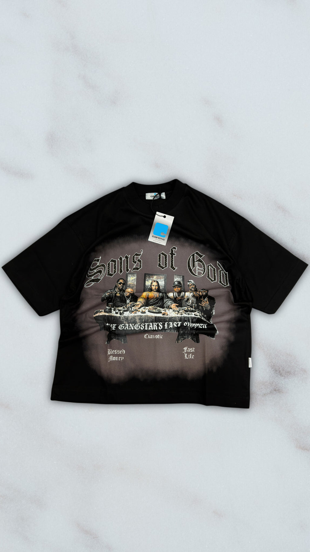 T SHIRT CIANOTIC OF GOD