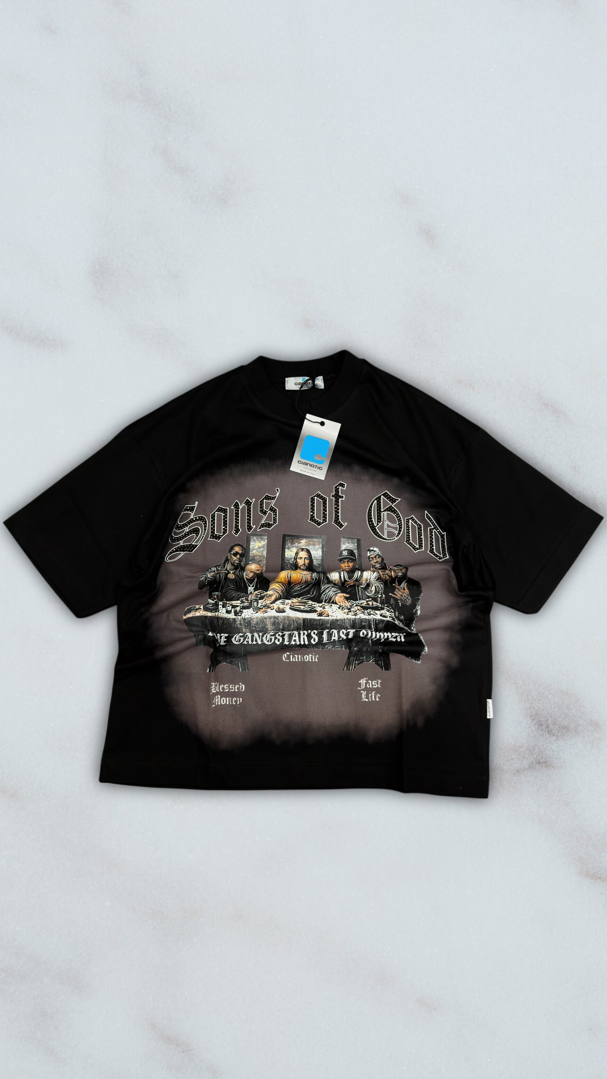 T SHIRT CIANOTIC OF GOD