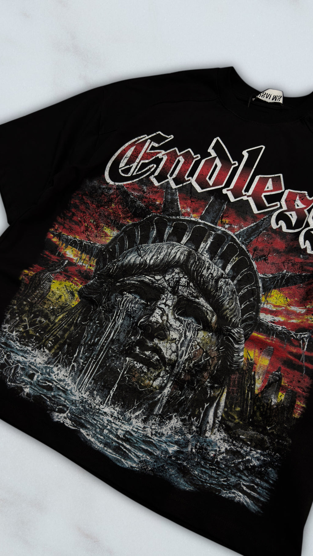 T SHIRT ENDLESS BLACK