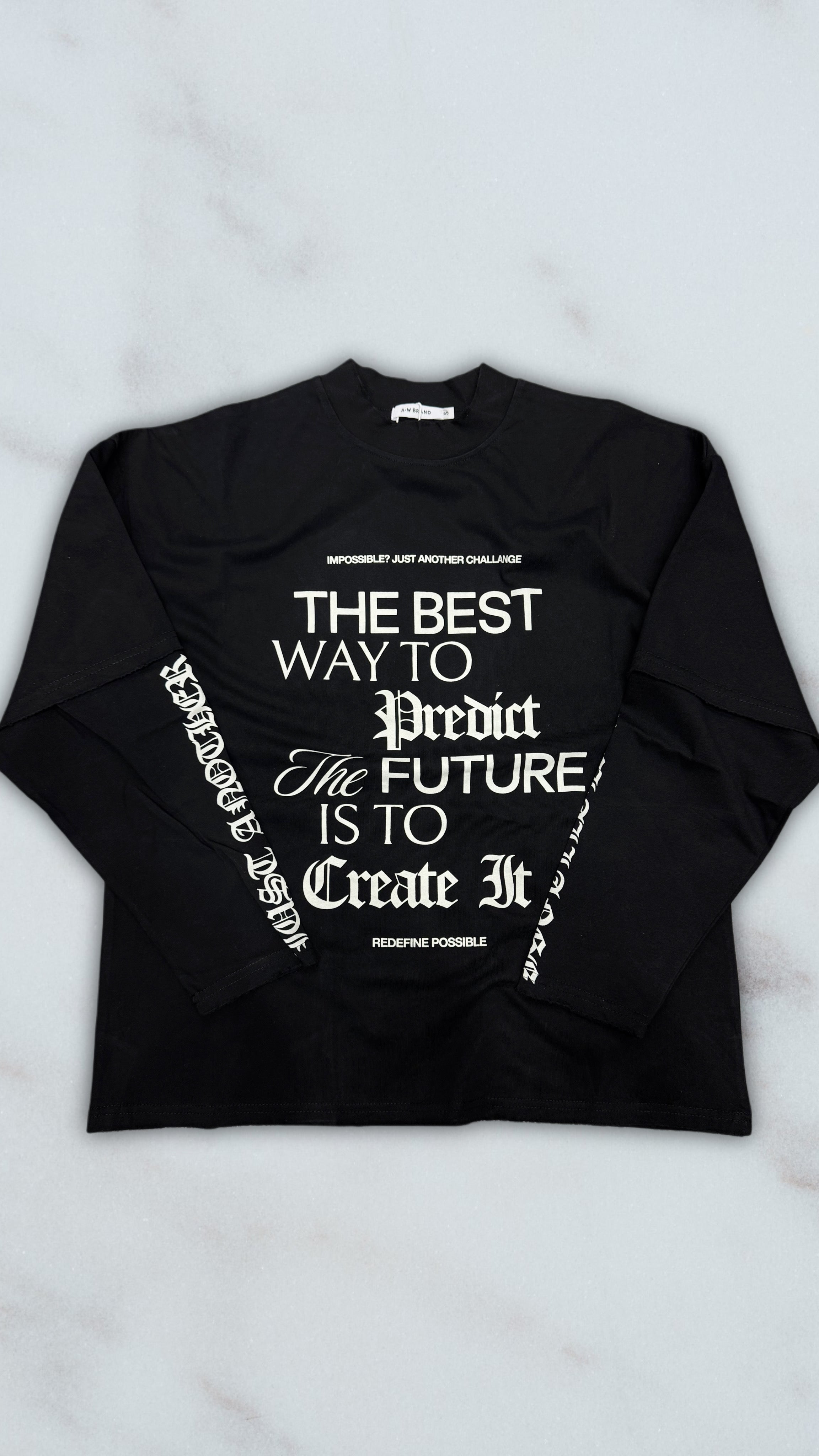 LONGSLEEVE CHALLENGE BLACK