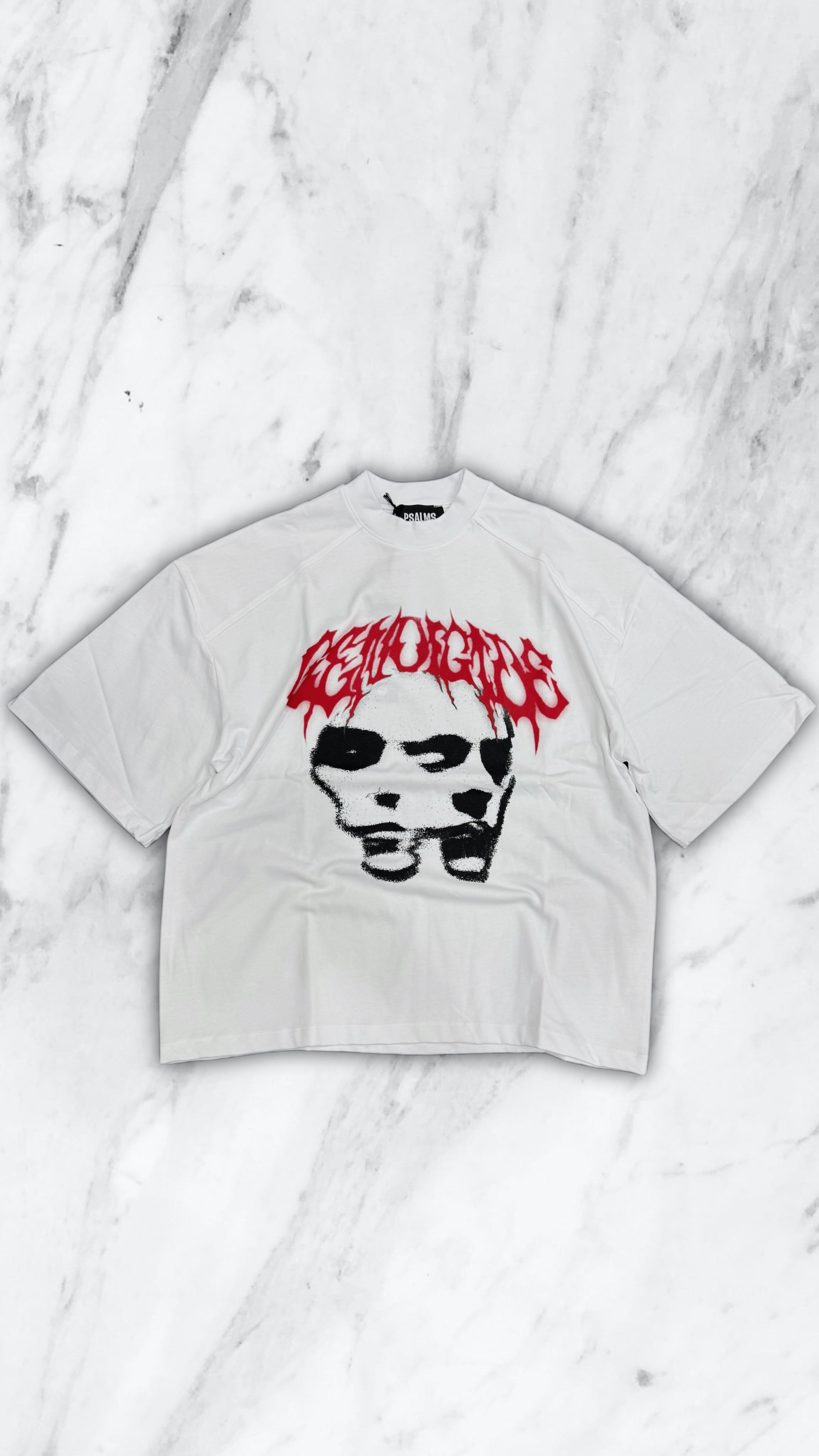 T SHIRT DOUBLE FACE WHITE