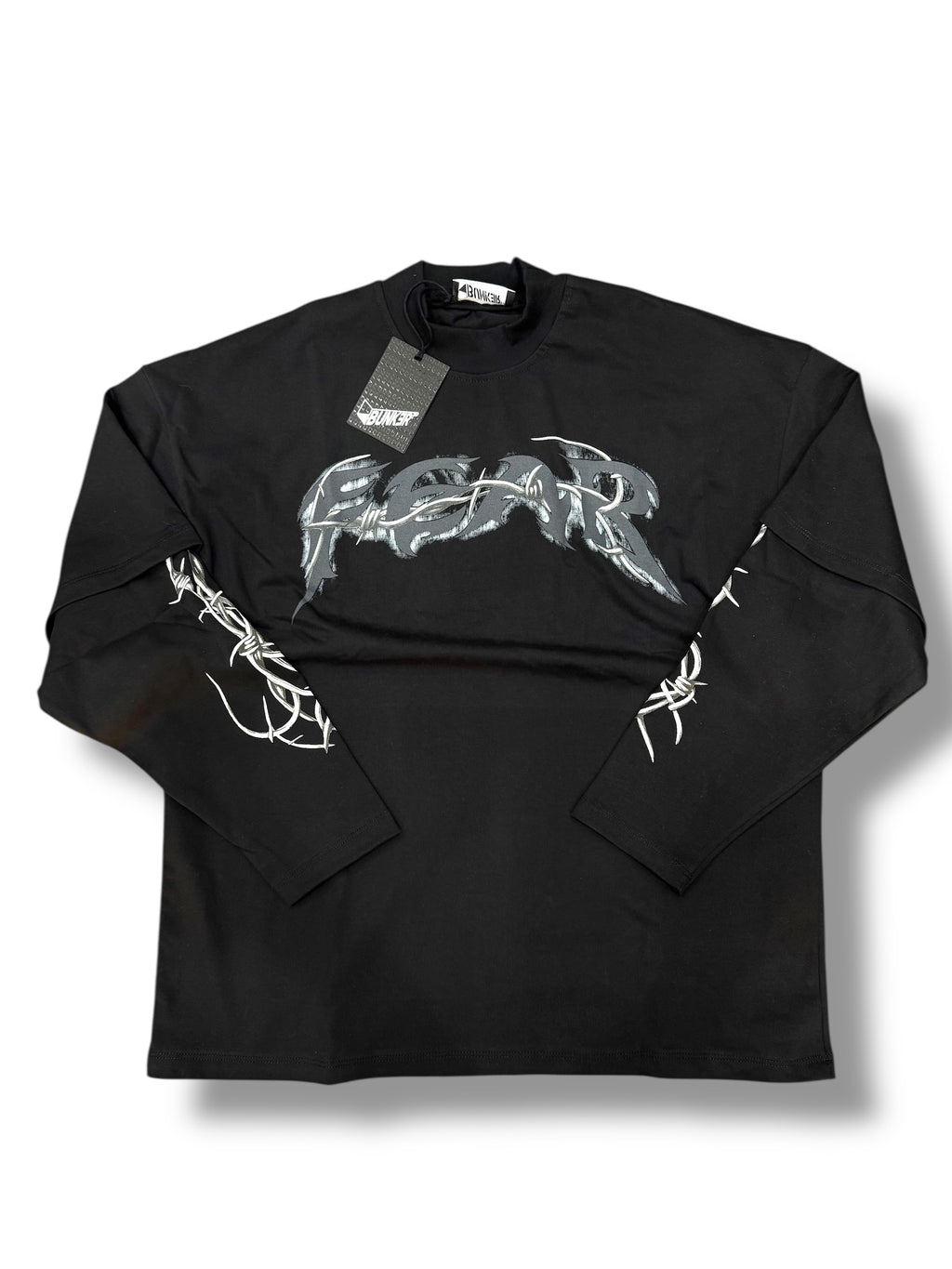 LONGSLEEVE BUNKER FEAR BLACK