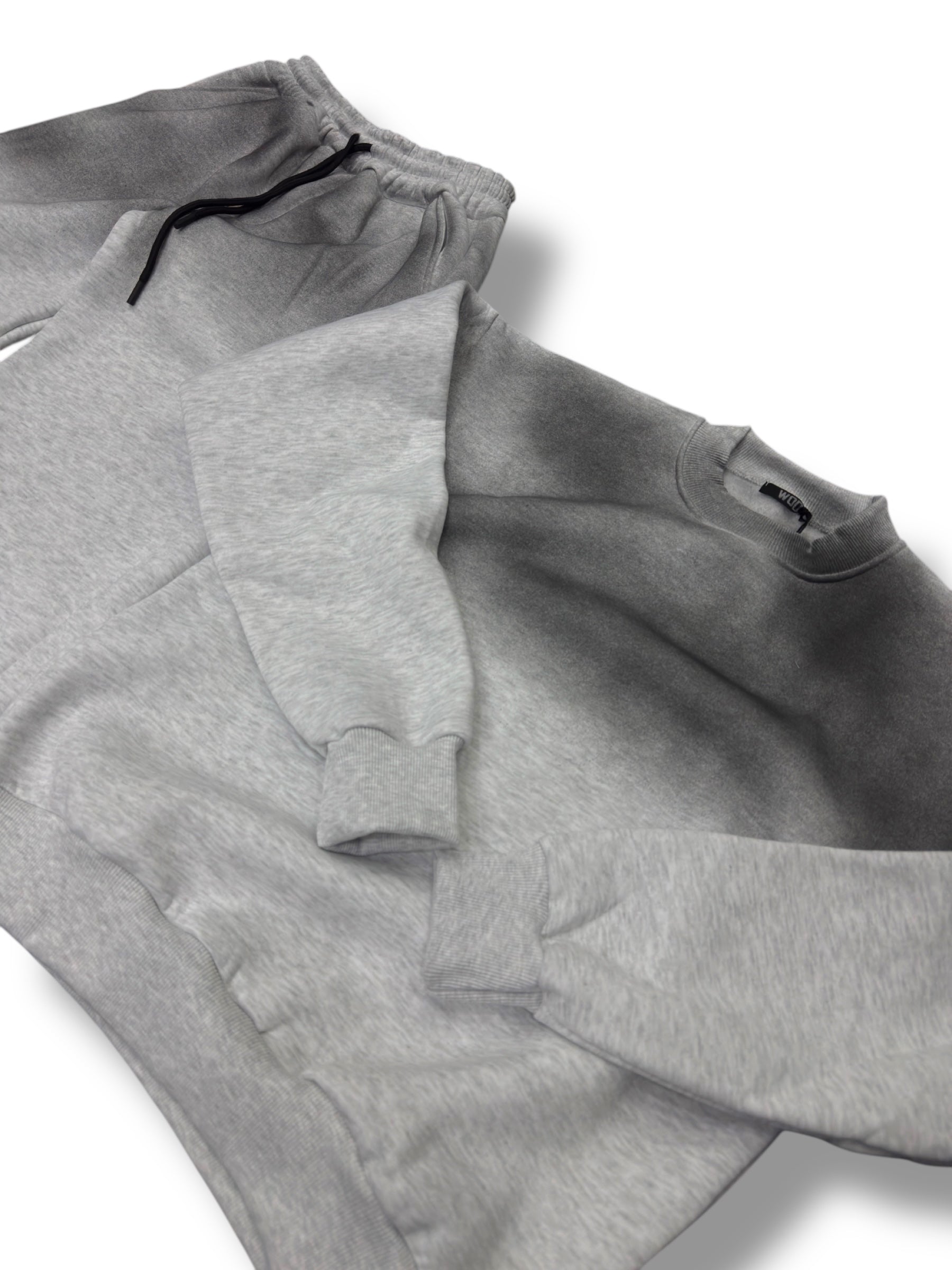 TRACKSUIT GIROCOLLO SFUMATA GREY