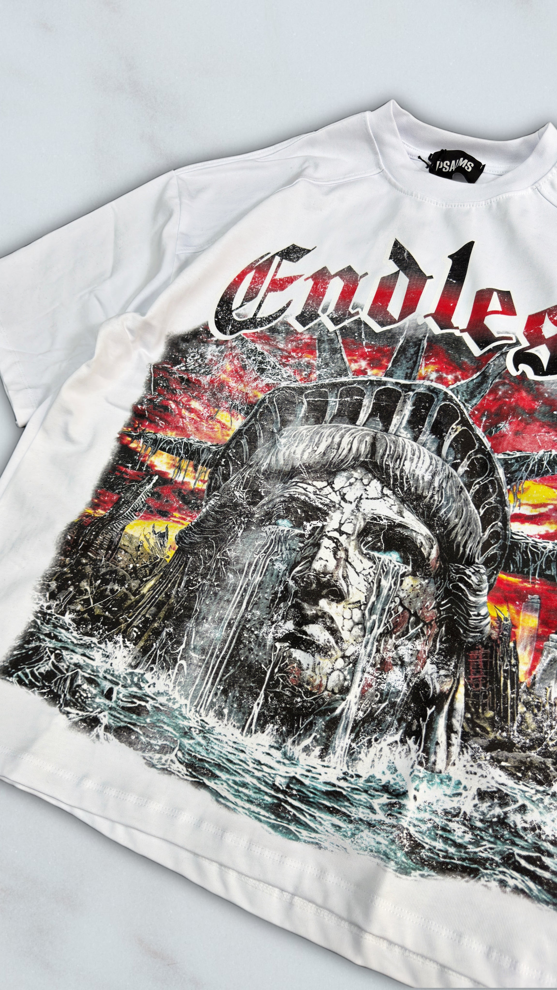 T SHIRT ENDLESS WHITE