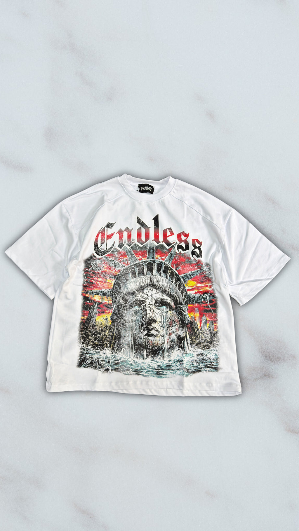 T SHIRT ENDLESS WHITE