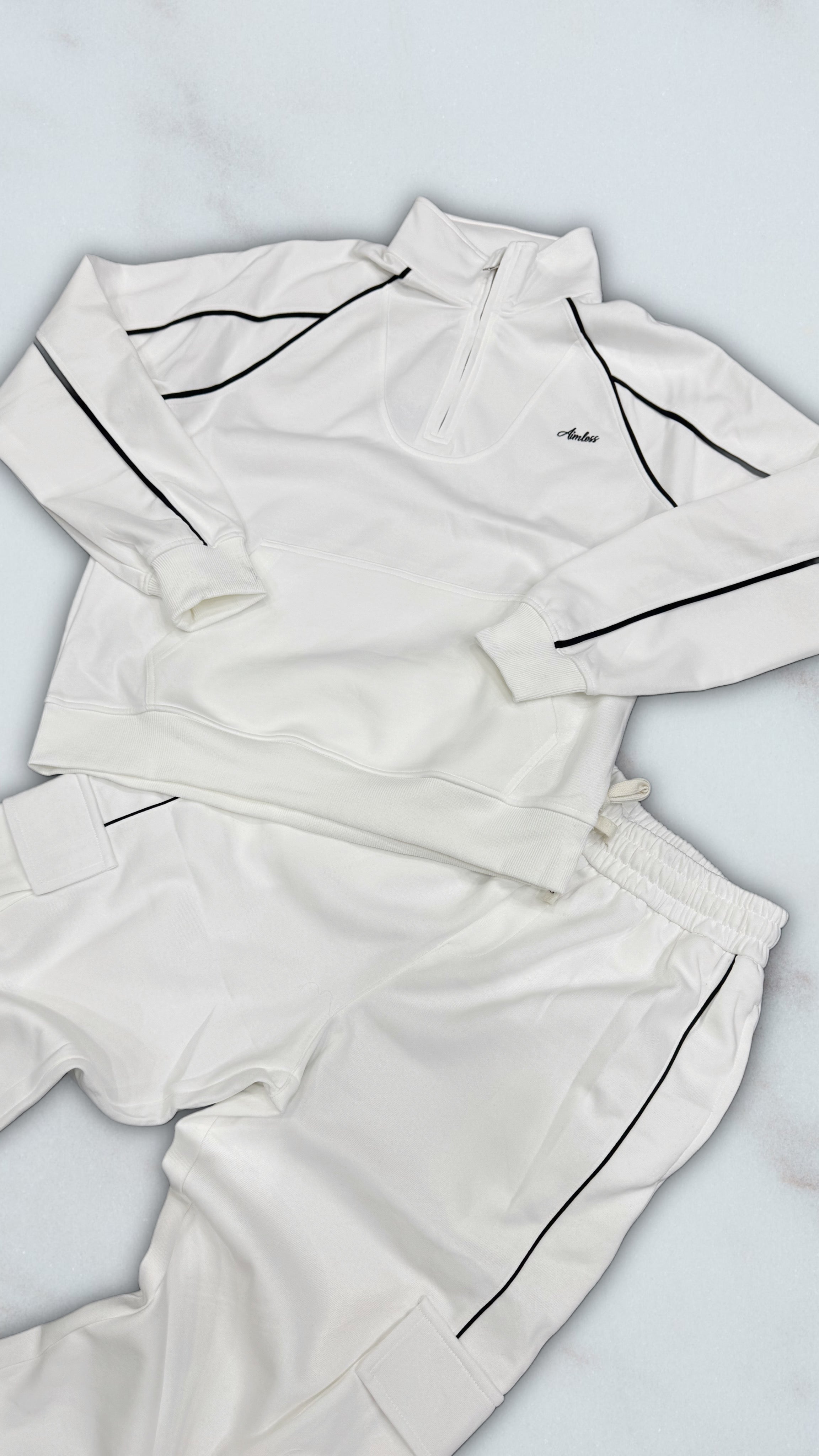 TRACKSUIT AIMLESS WHITE