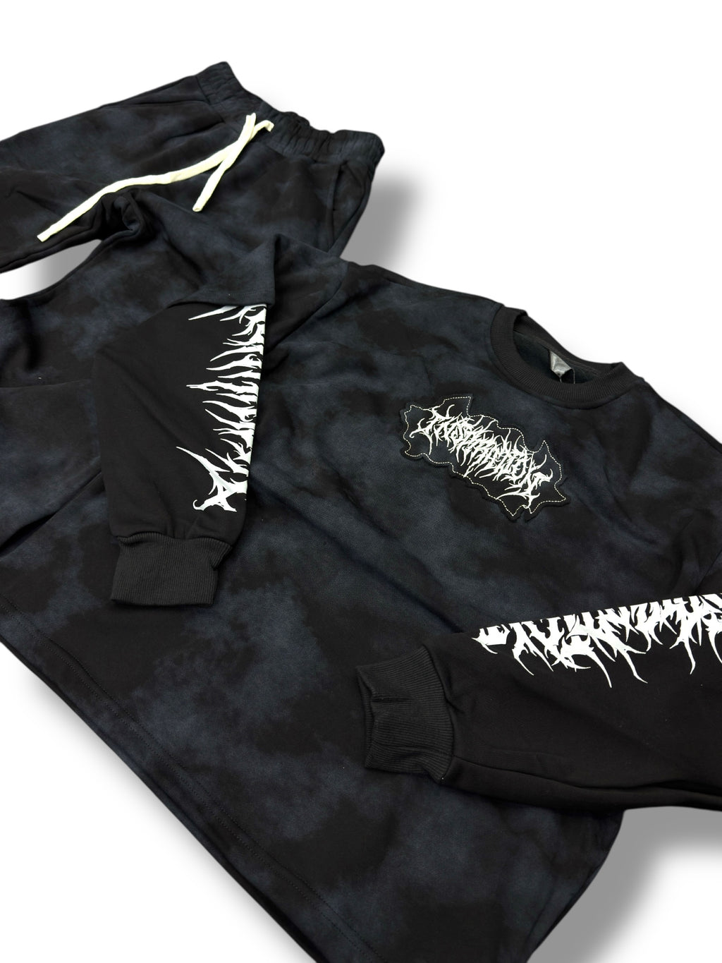 TRACKSUIT LONG SLEEVE BLACK