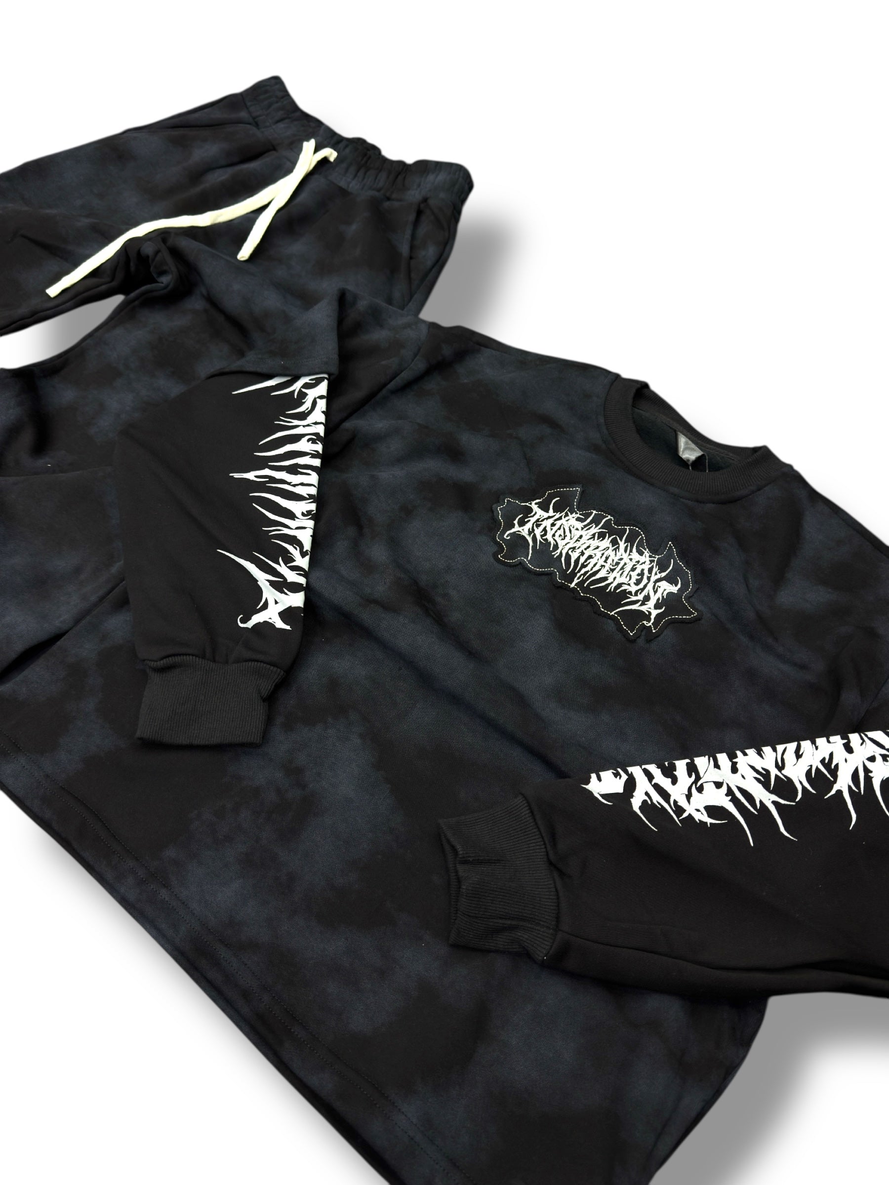 TRACKSUIT LONG SLEEVE BLACK