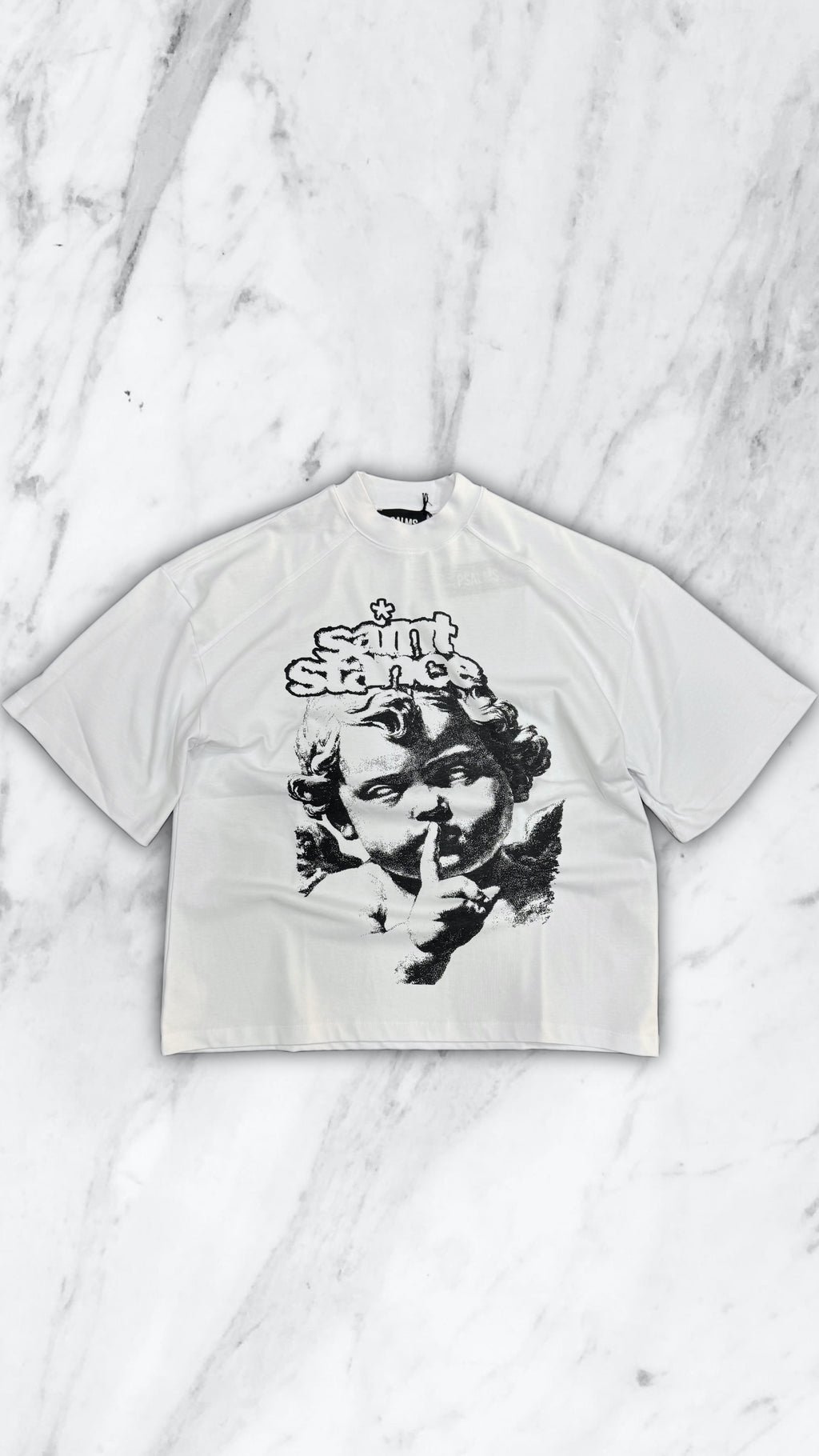 T SHIRT SHUT UP WHITE