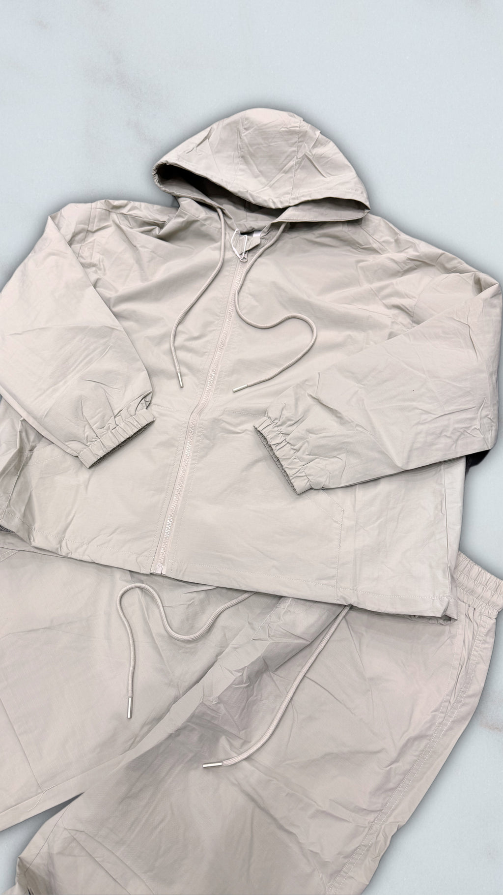 TRACKSUIT NYLON SABBIA