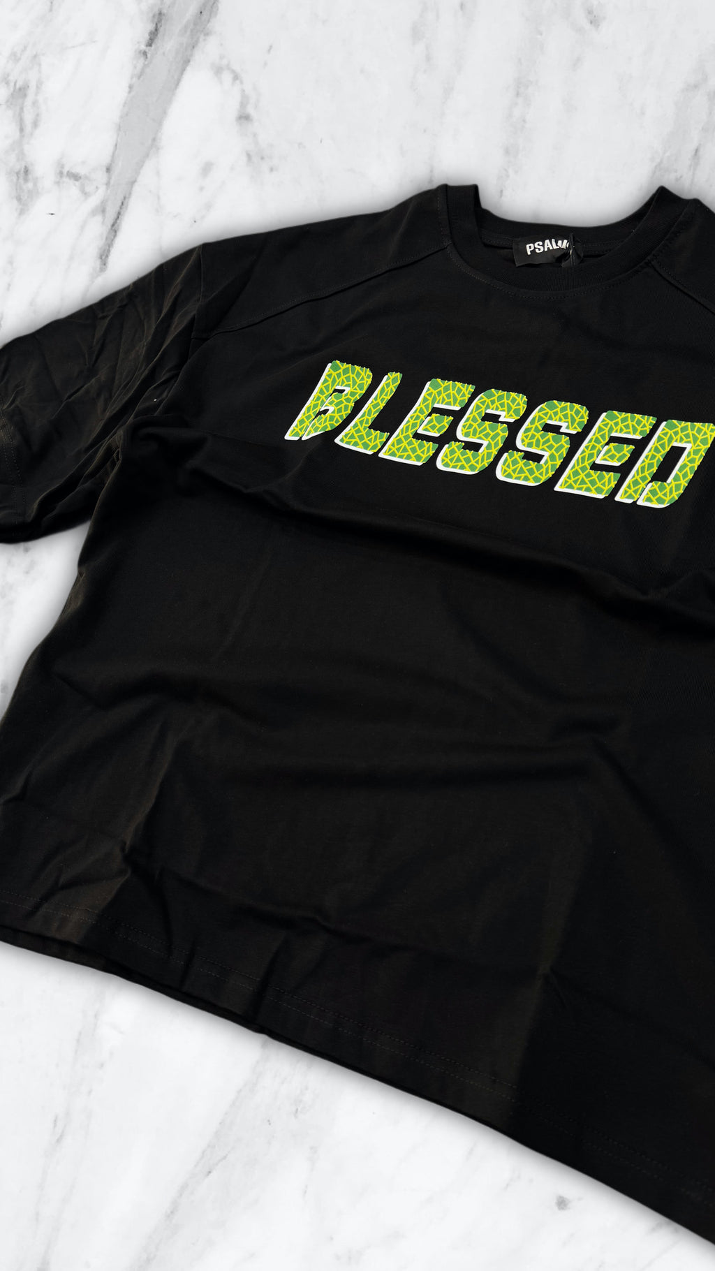 T SHIRT BLESSED BLACK