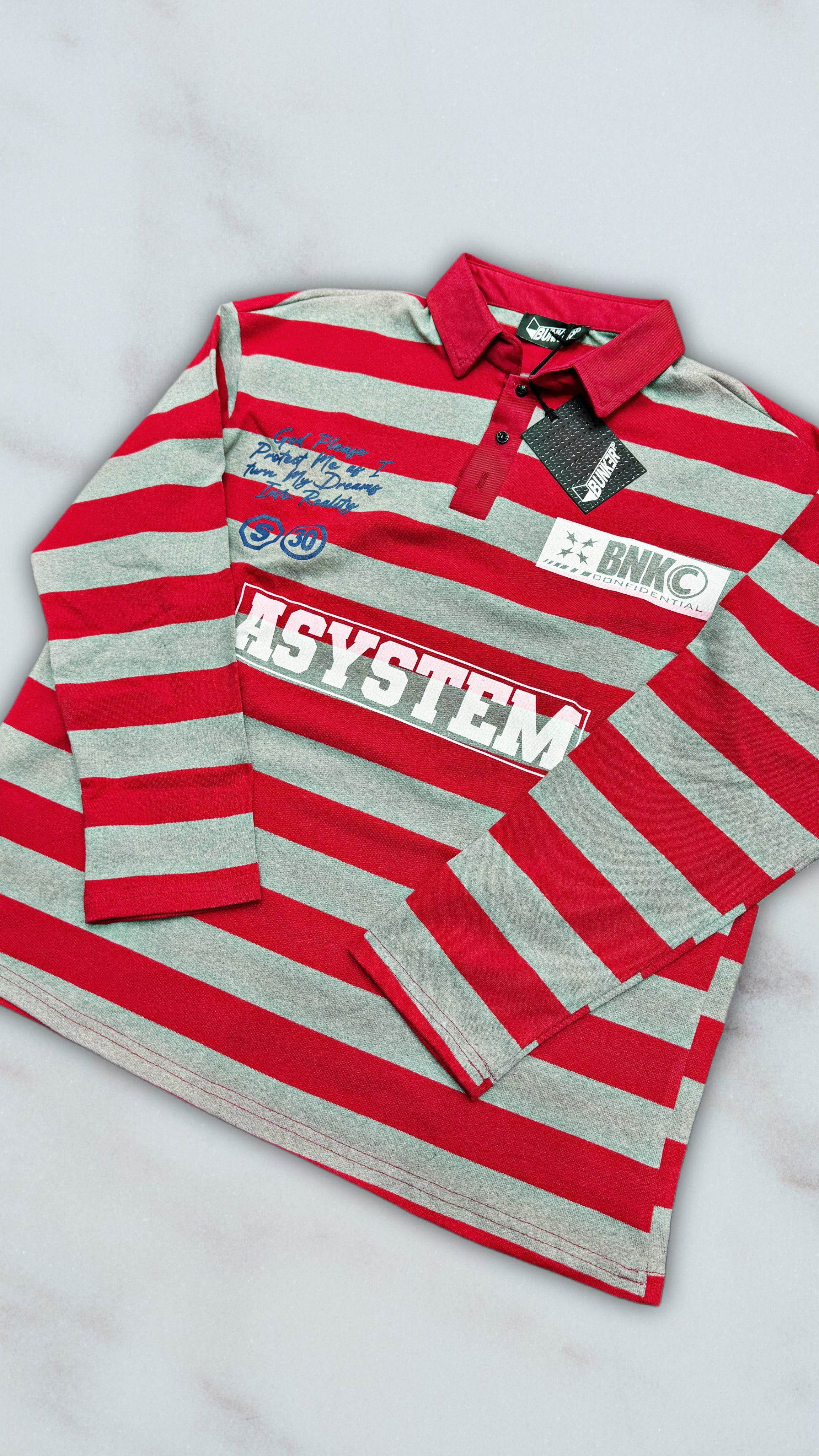 POLO BUNKER PATCH RED