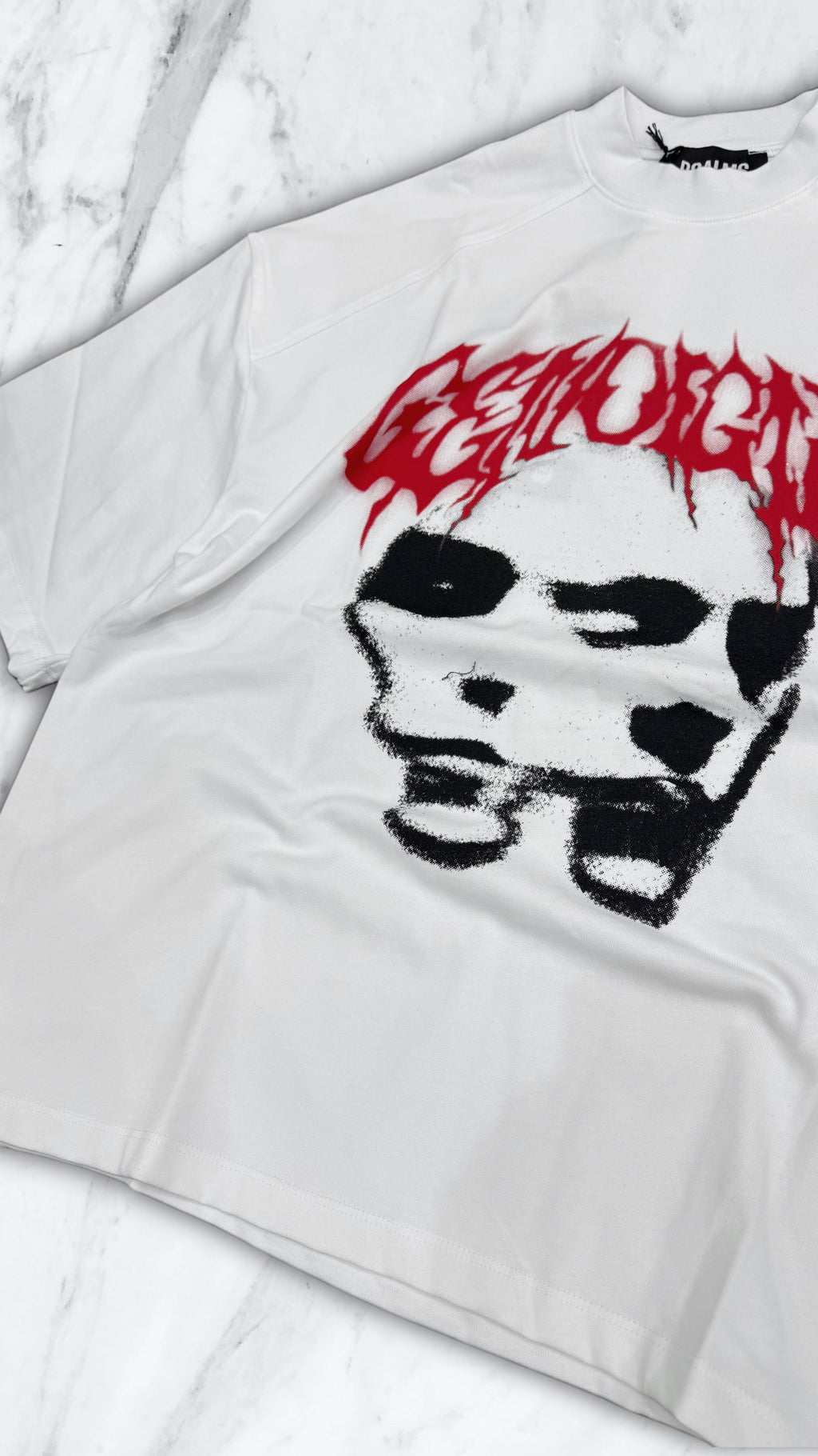 T SHIRT DOUBLE FACE WHITE