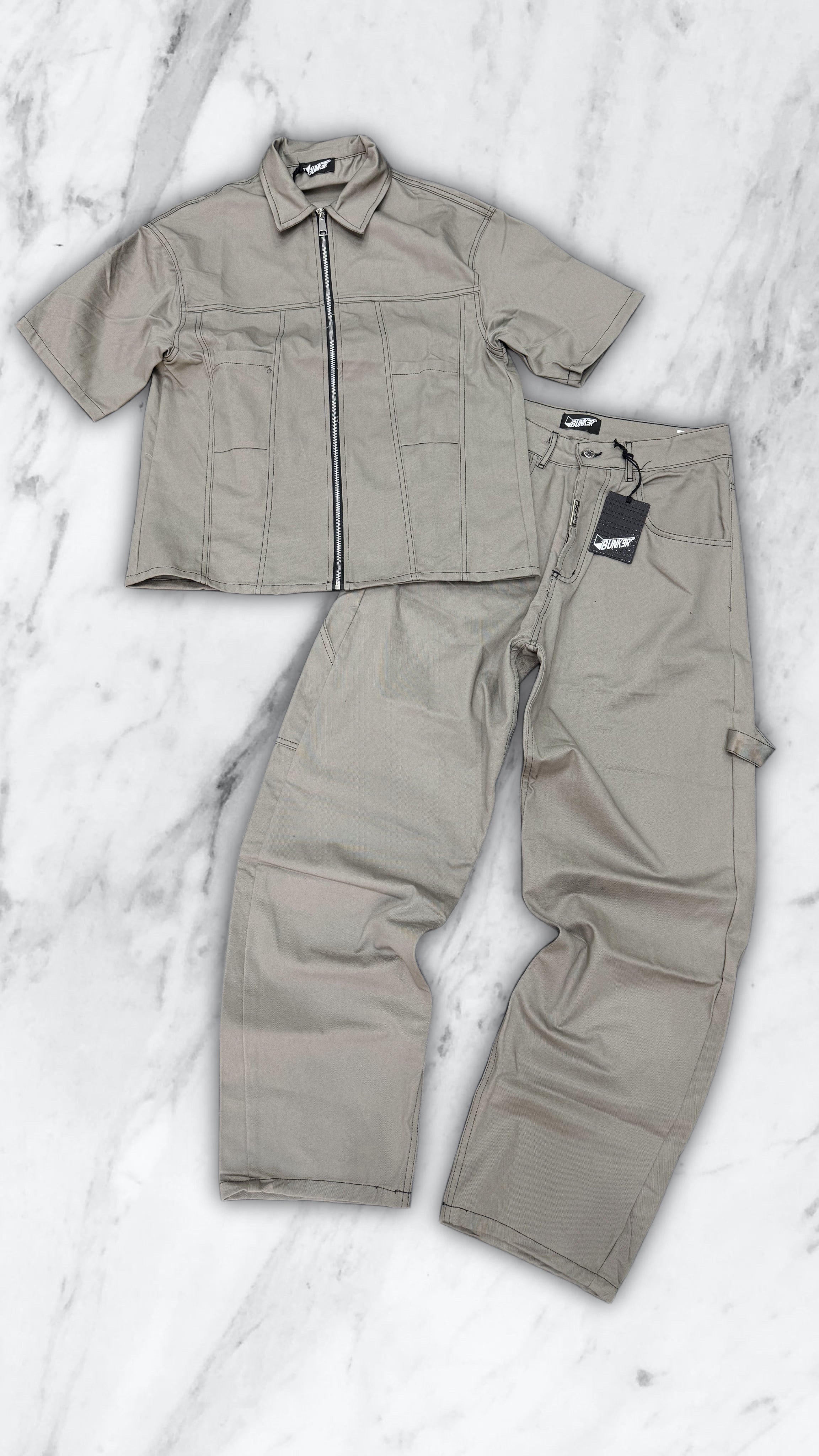 COORDSET BUNKER CONTRAST GREY