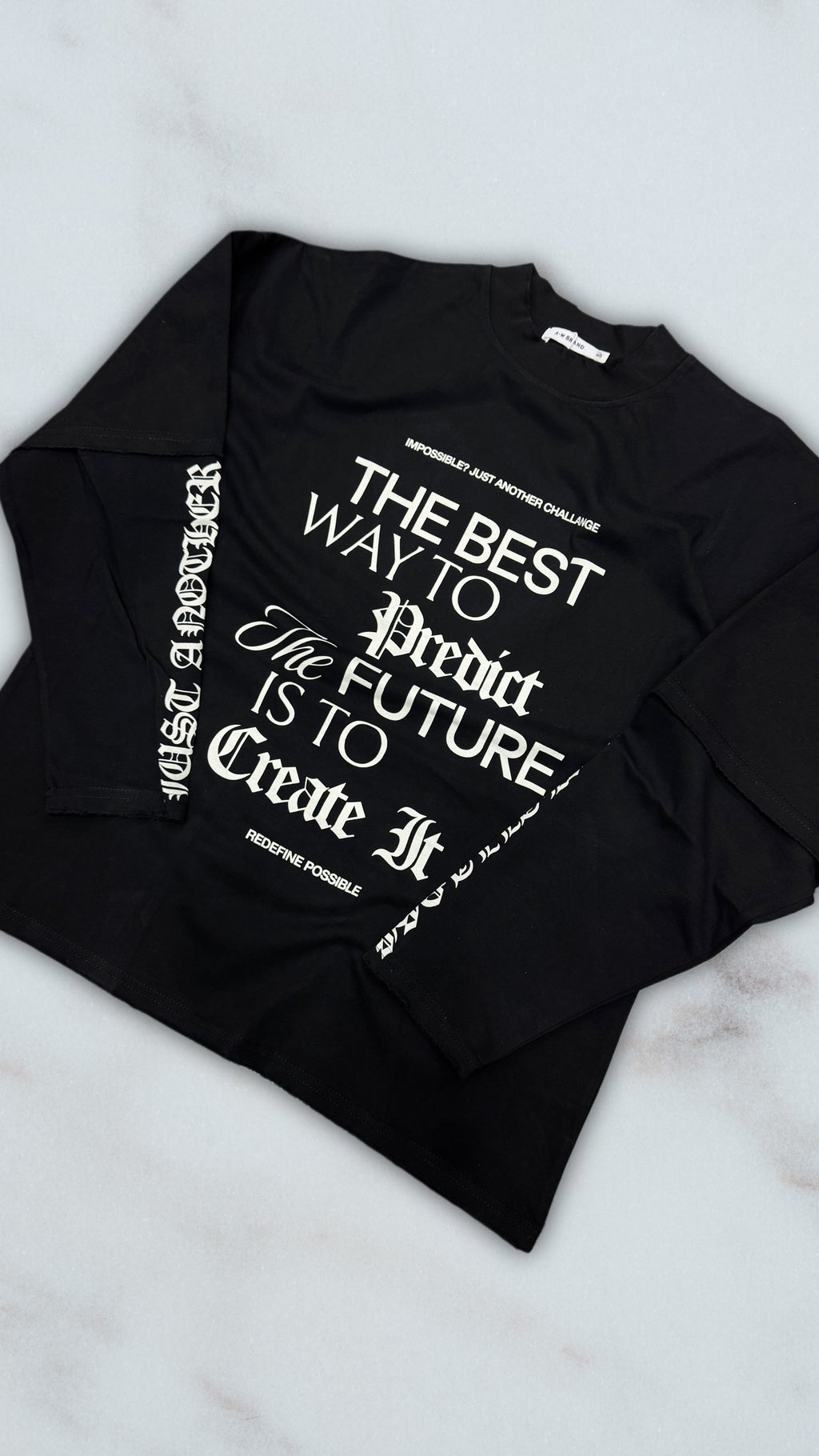 LONGSLEEVE CHALLENGE BLACK