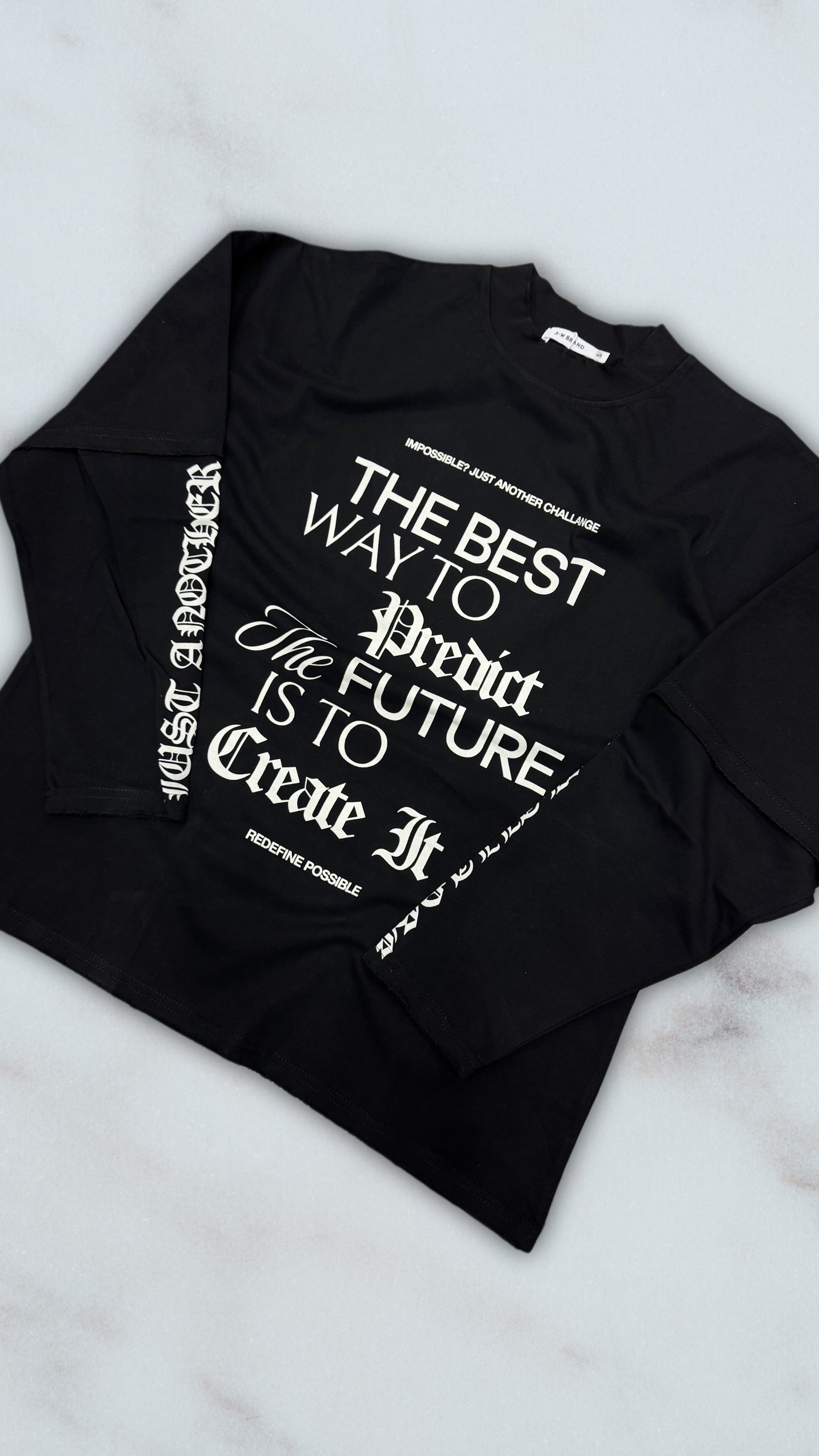 LONGSLEEVE CHALLENGE BLACK