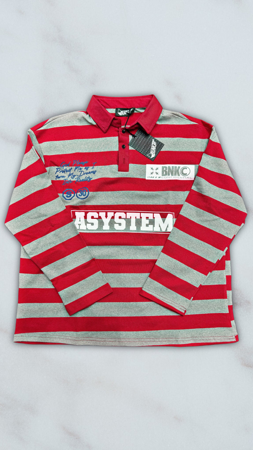 POLO BUNKER PATCH RED