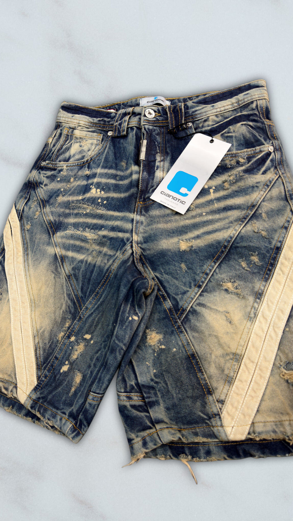 BERMUDA CIANOTIC BAGGY 519