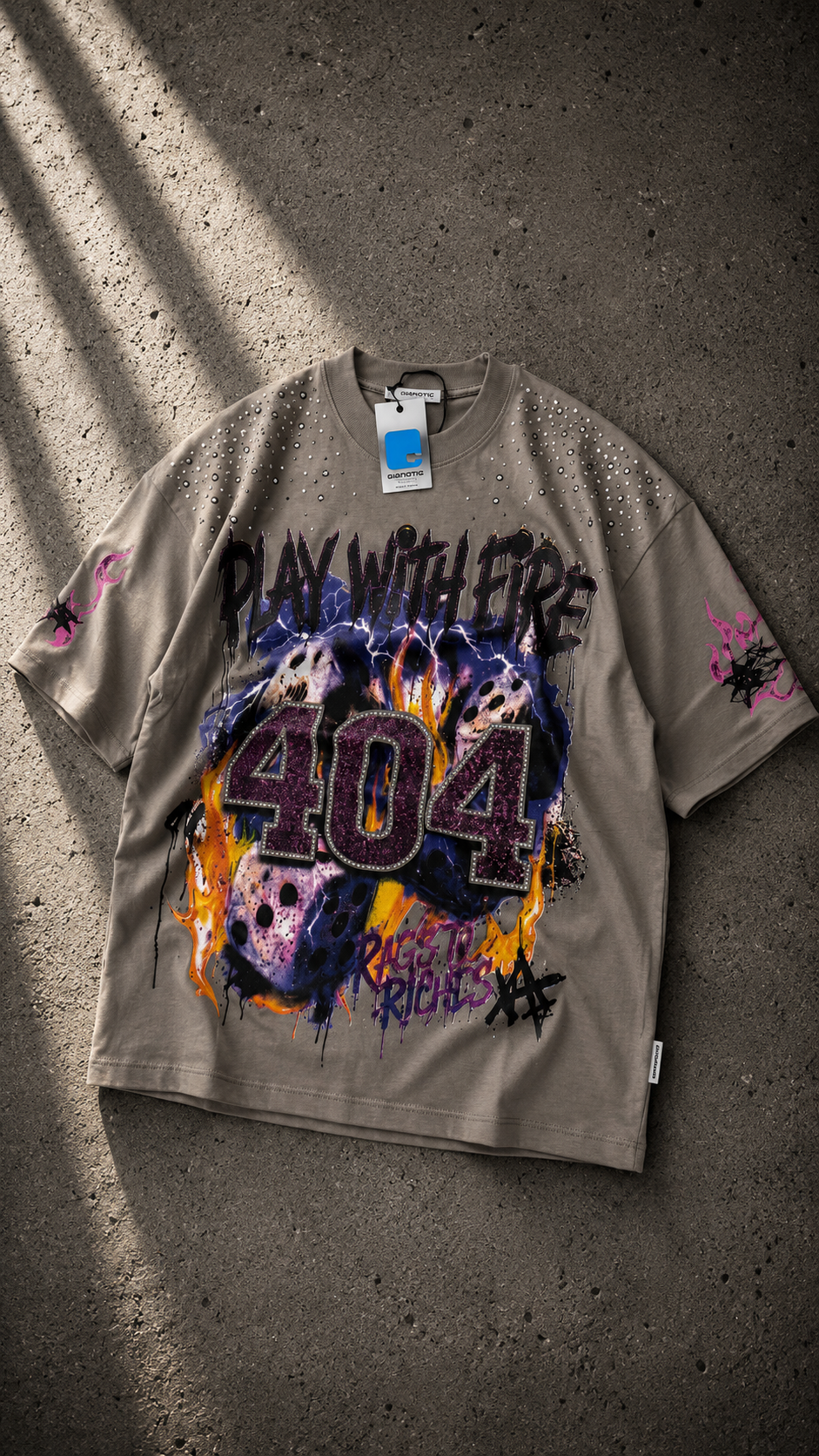 T SHIRT CIANOTIC PLAY