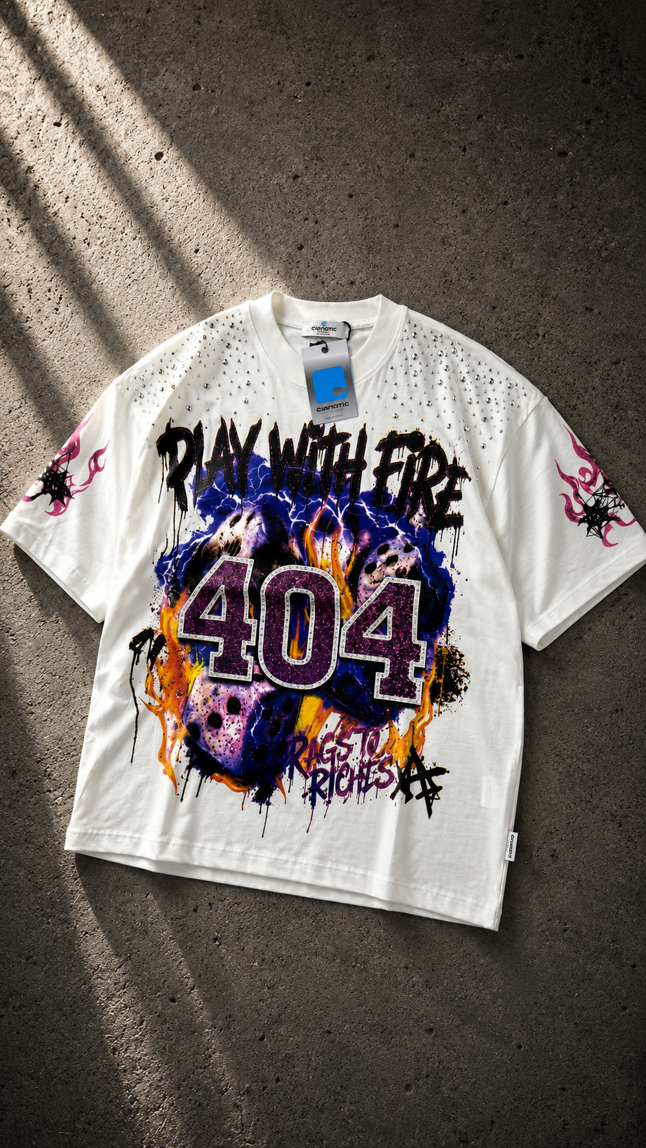 T SHIRT CIANOTIC PLAY