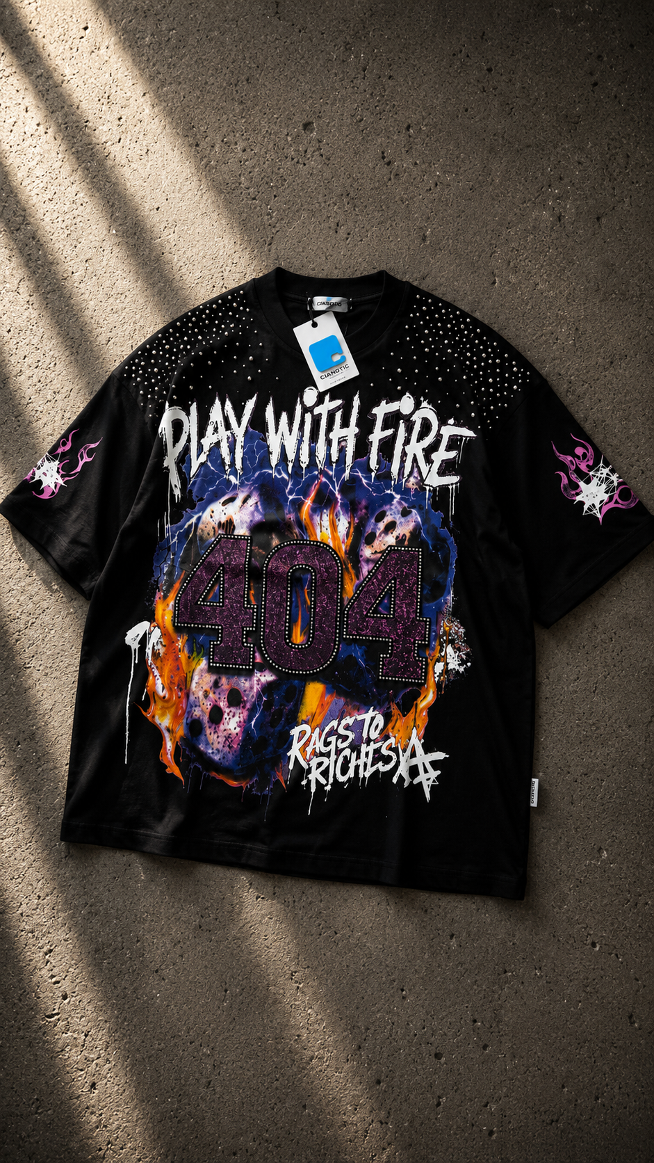 T SHIRT CIANOTIC PLAY