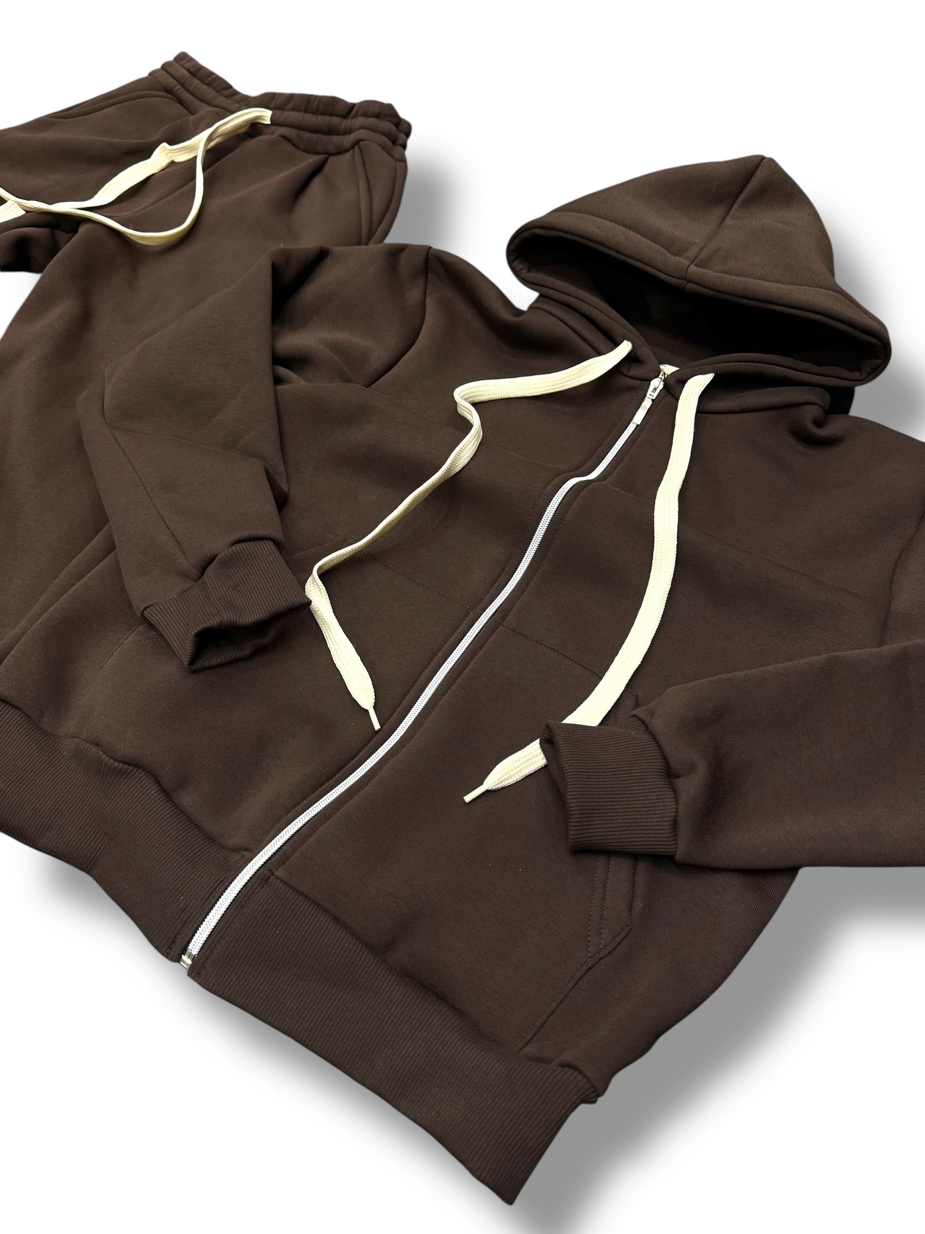 TRACKSUIT FONDO AMPIO BROWN