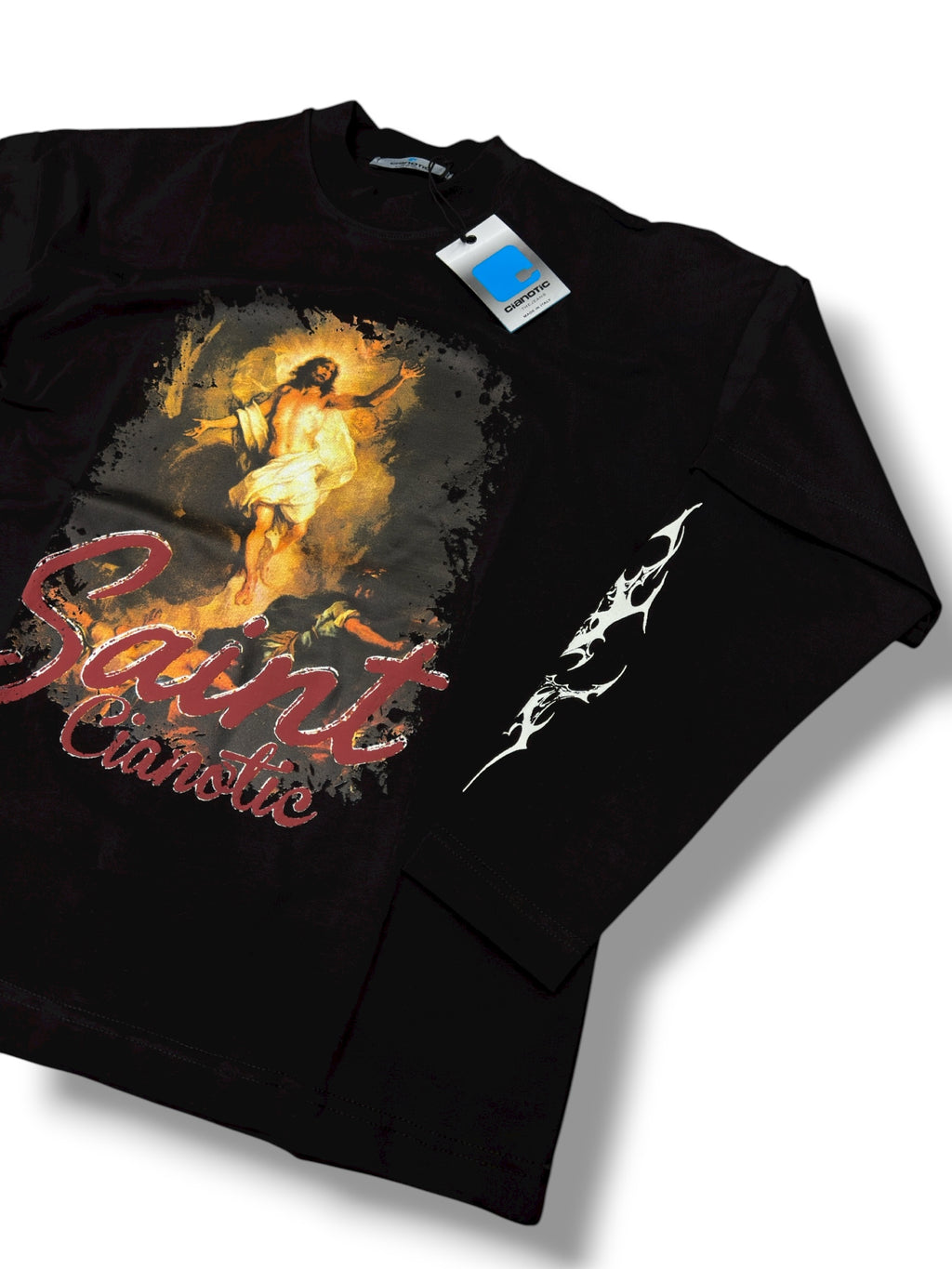 LONGSLEEVE CIANOTIC JESUS BLACK
