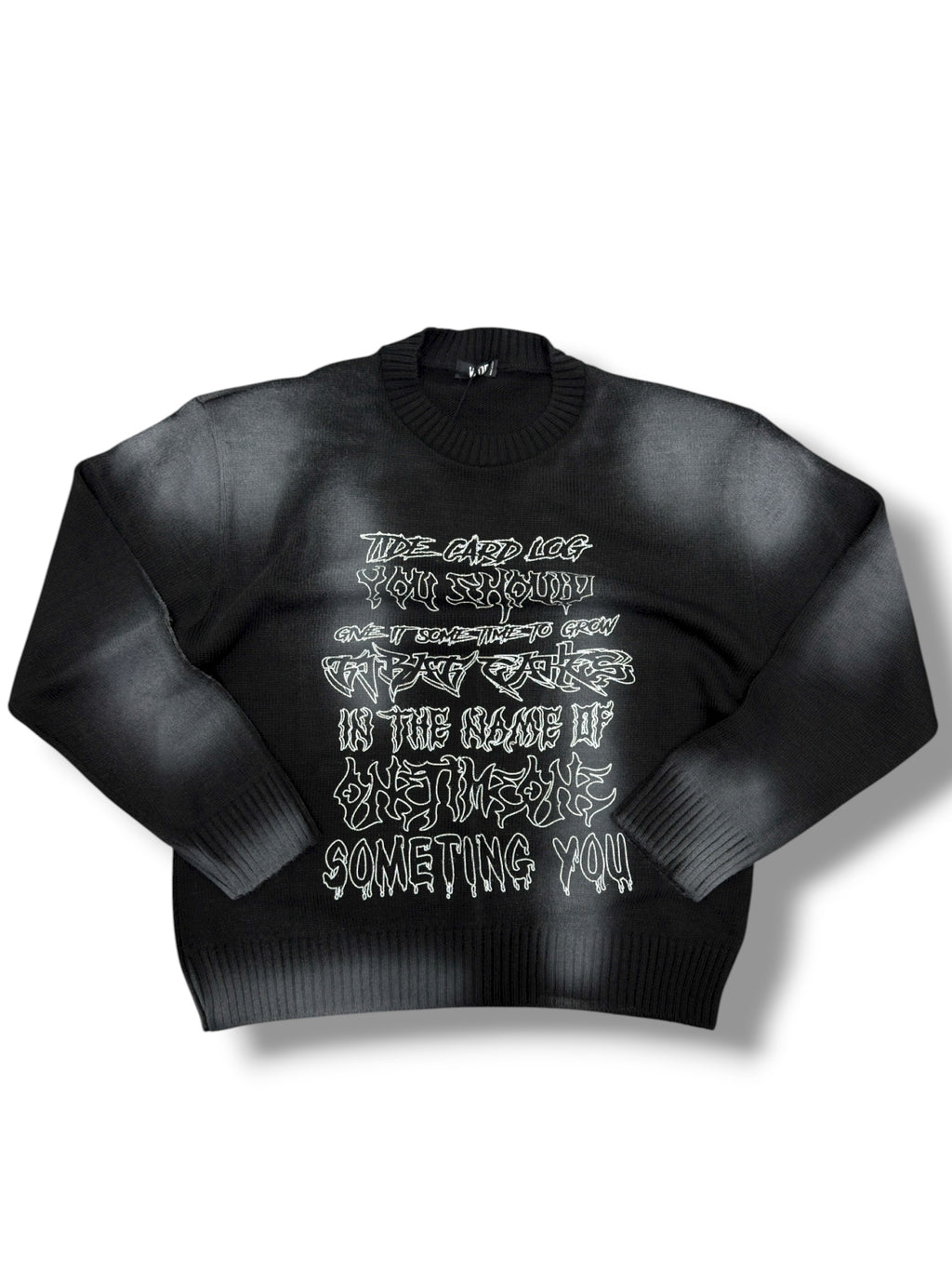 MAGLIONCINO SOMETING BLACK