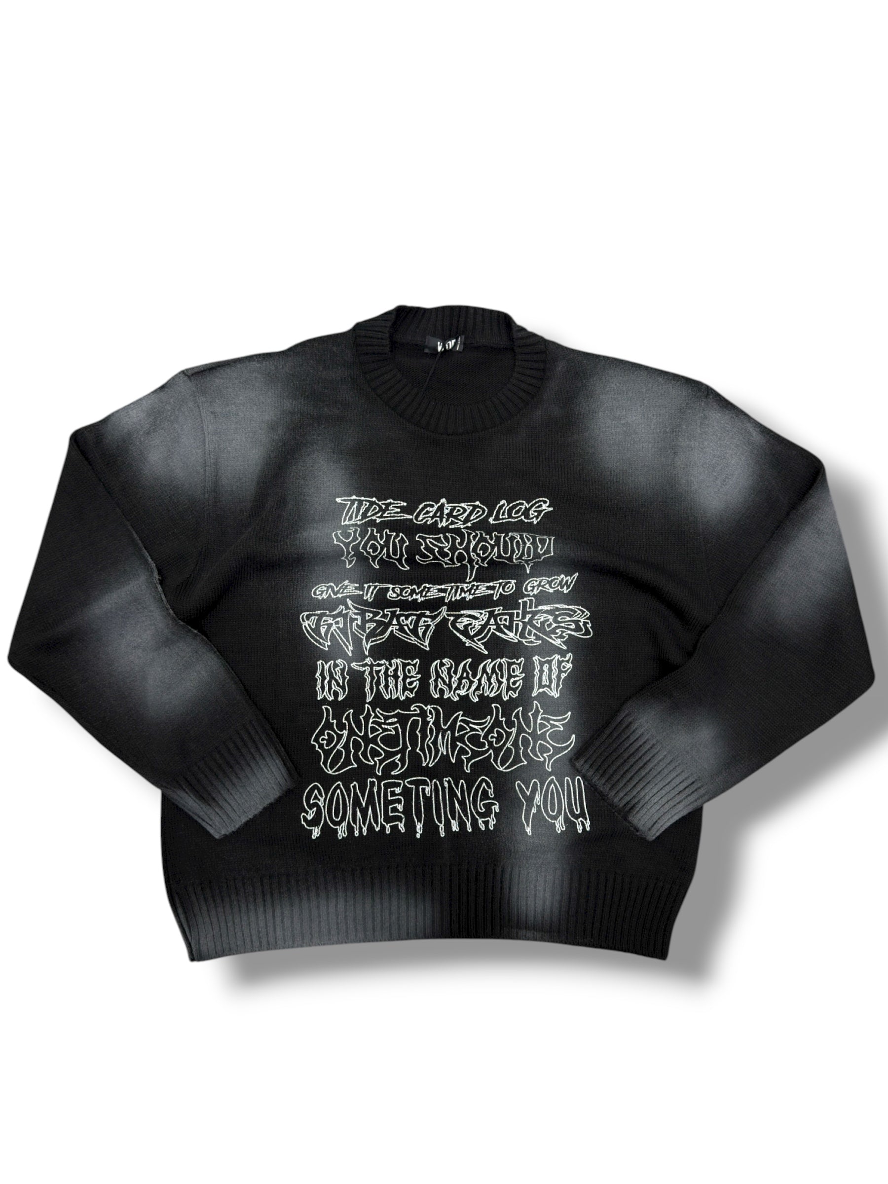 MAGLIONCINO SOMETING BLACK