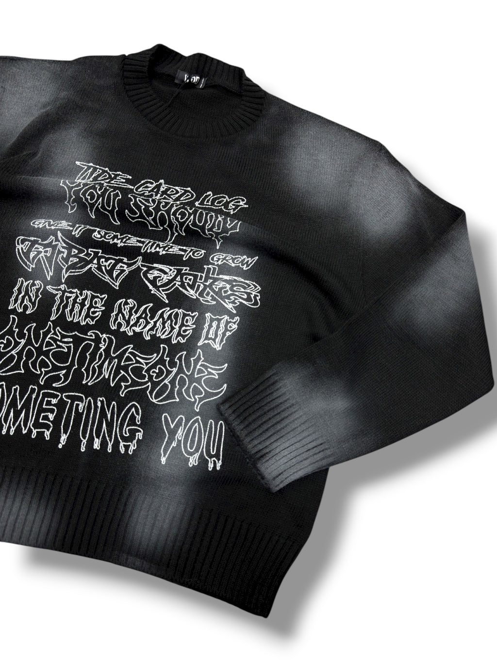 MAGLIONCINO SOMETING BLACK