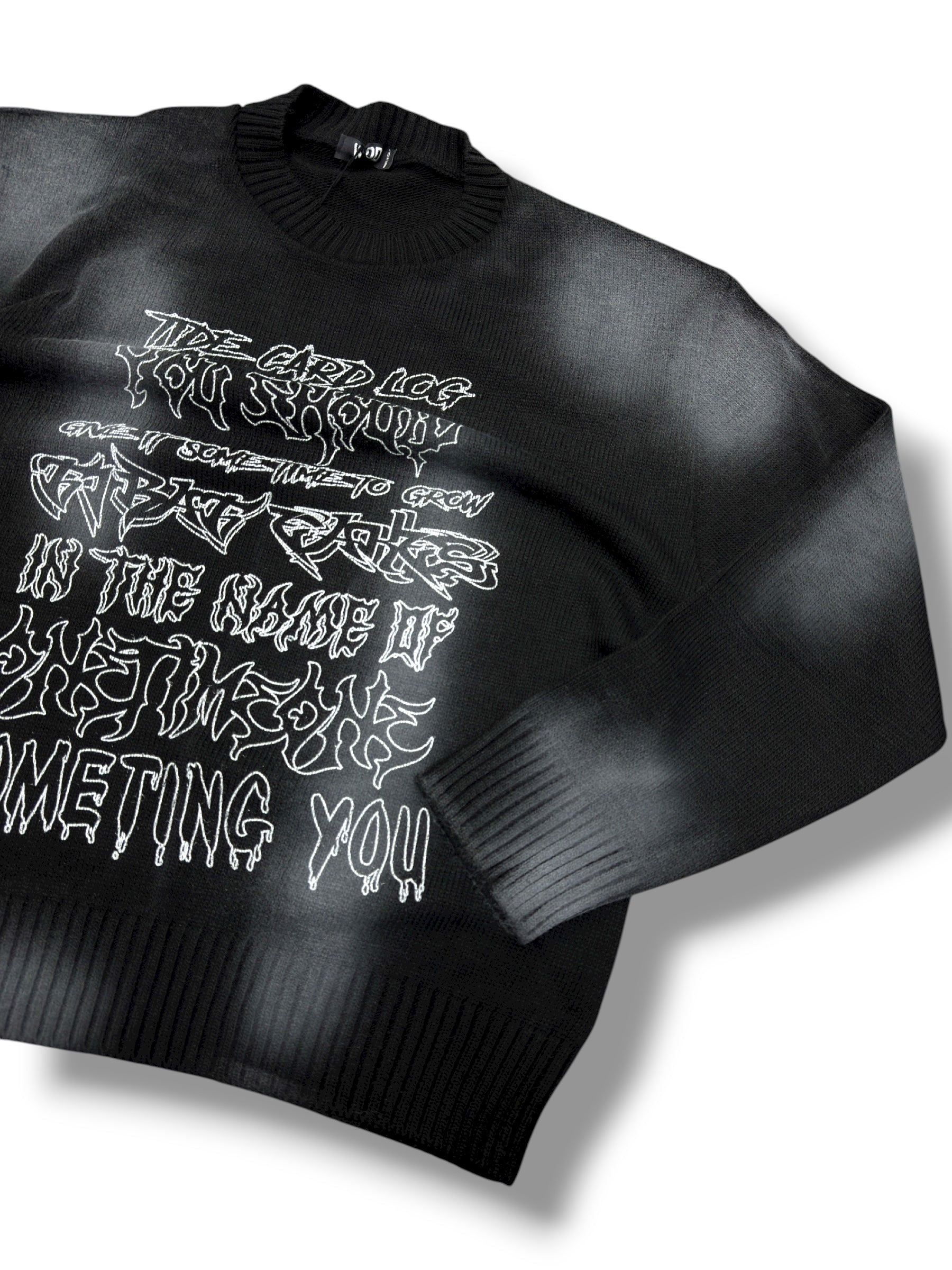 MAGLIONCINO SOMETING BLACK