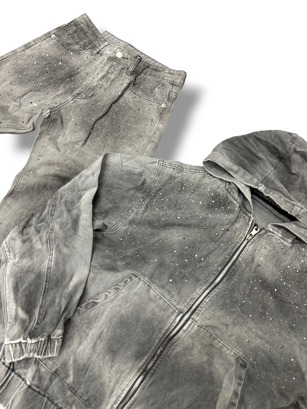 COORDSET DENIM DIAMOND