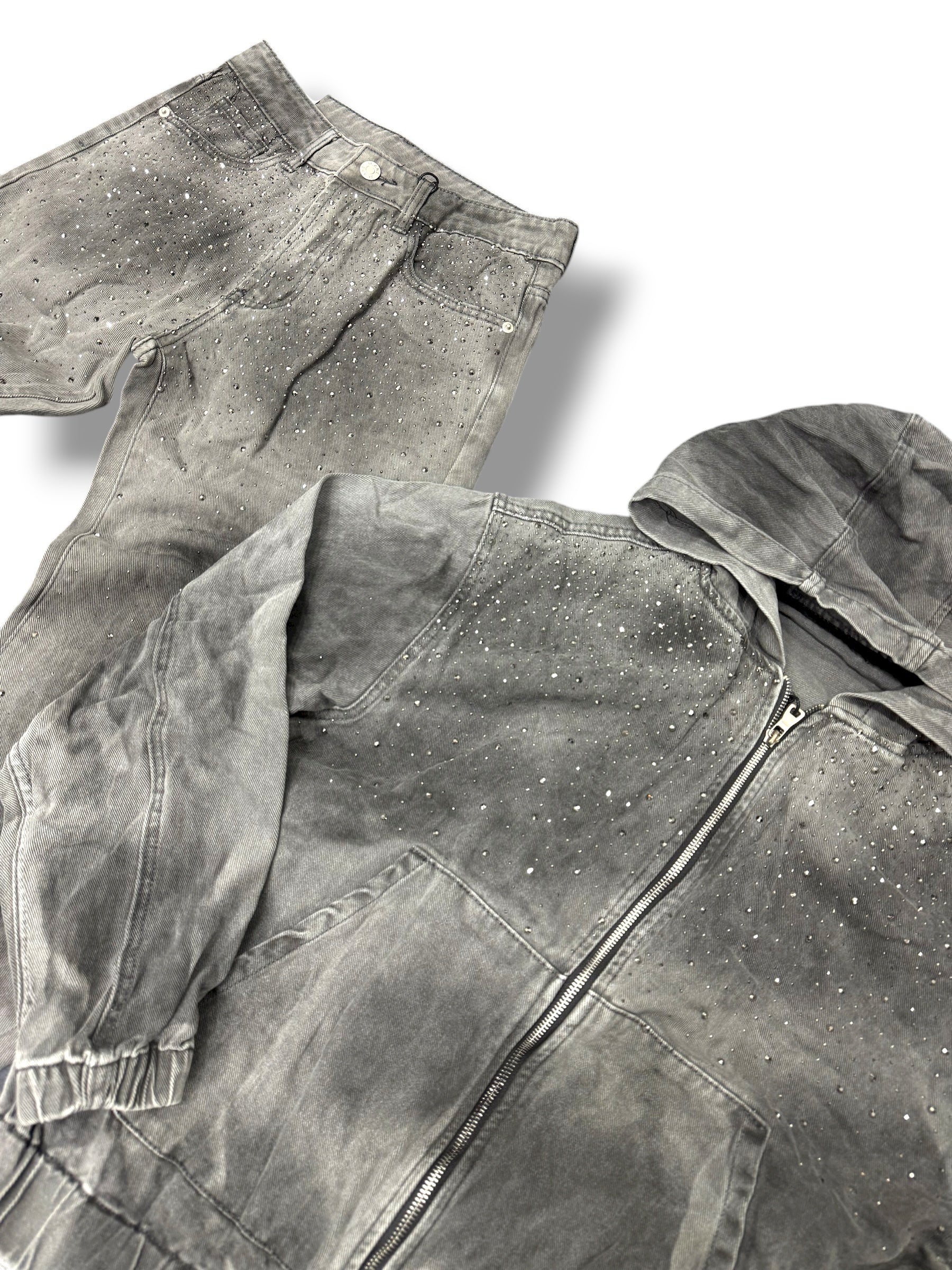 COORDSET DENIM DIAMOND