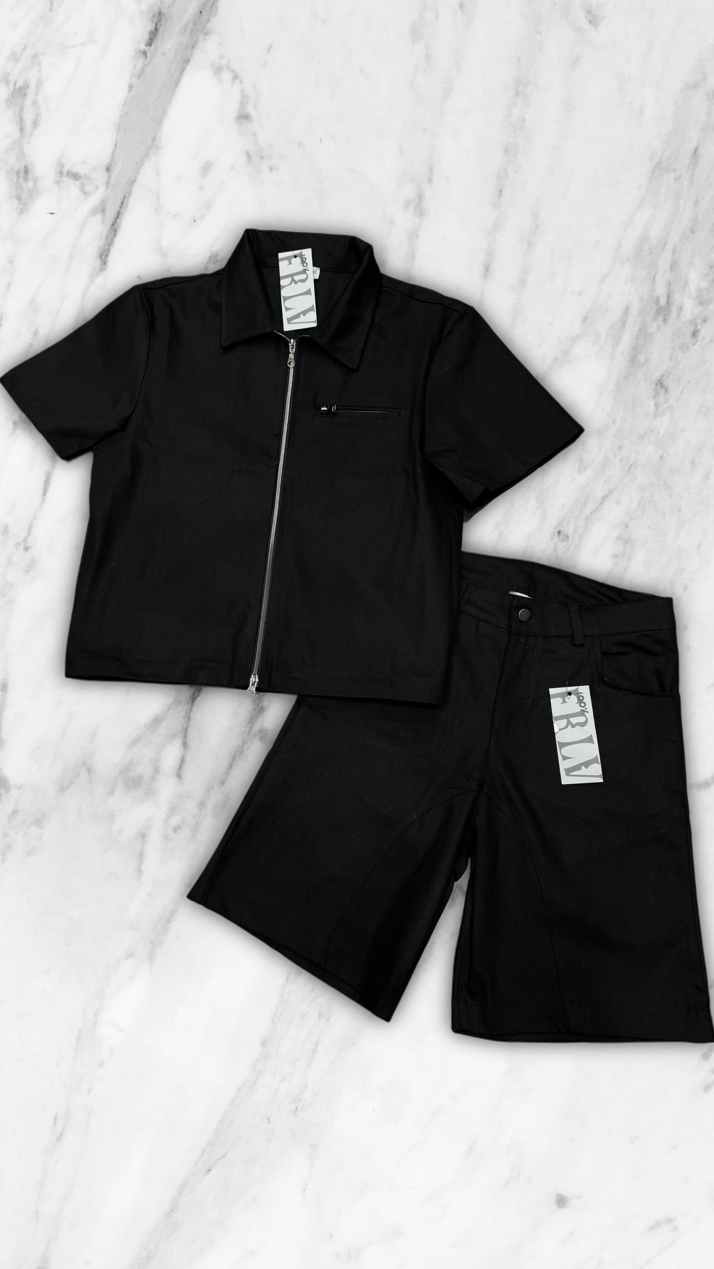 COORDSET FEAR OF LOVE SUMMER BLACK