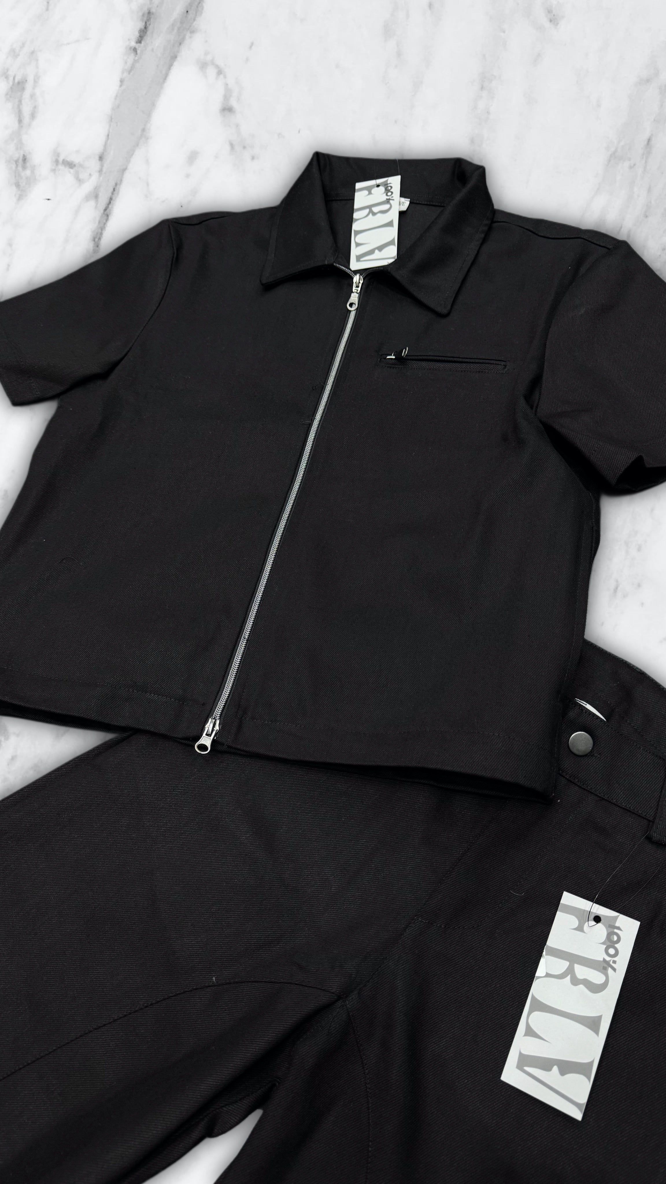 COORDSET FEAR OF LOVE SUMMER BLACK