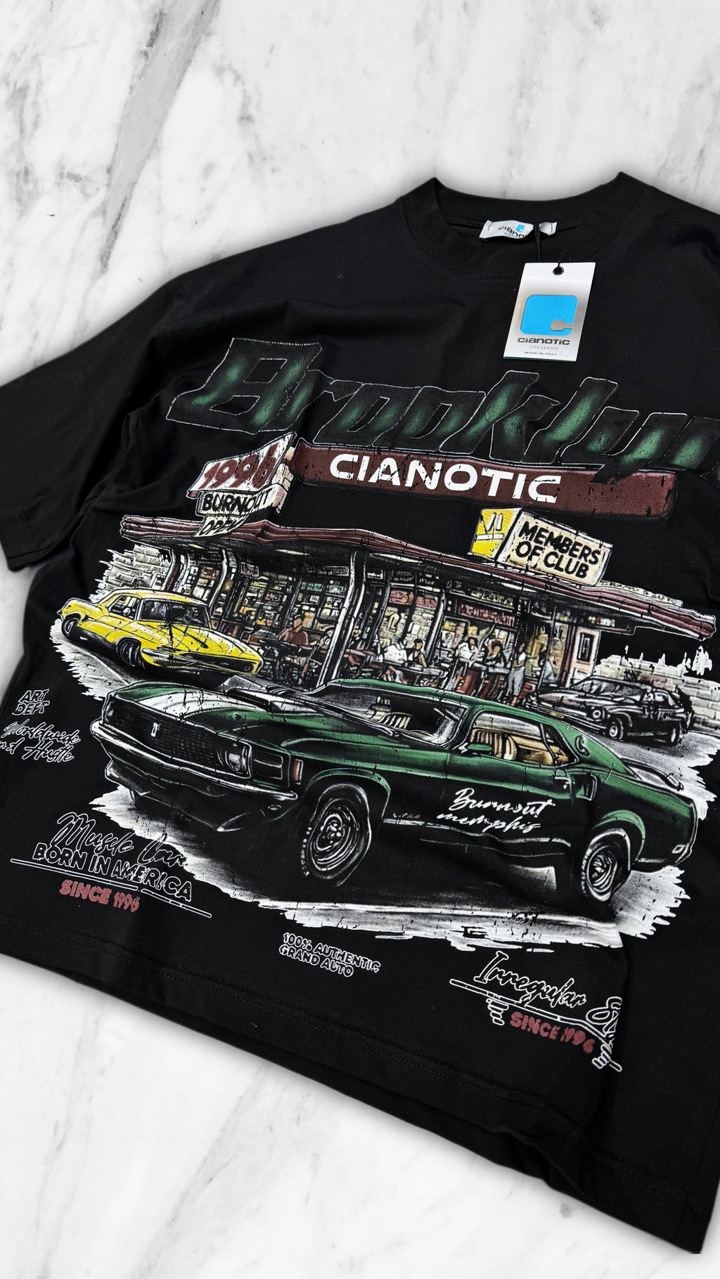 T SHIRT CIANOTIC BROOKLYN