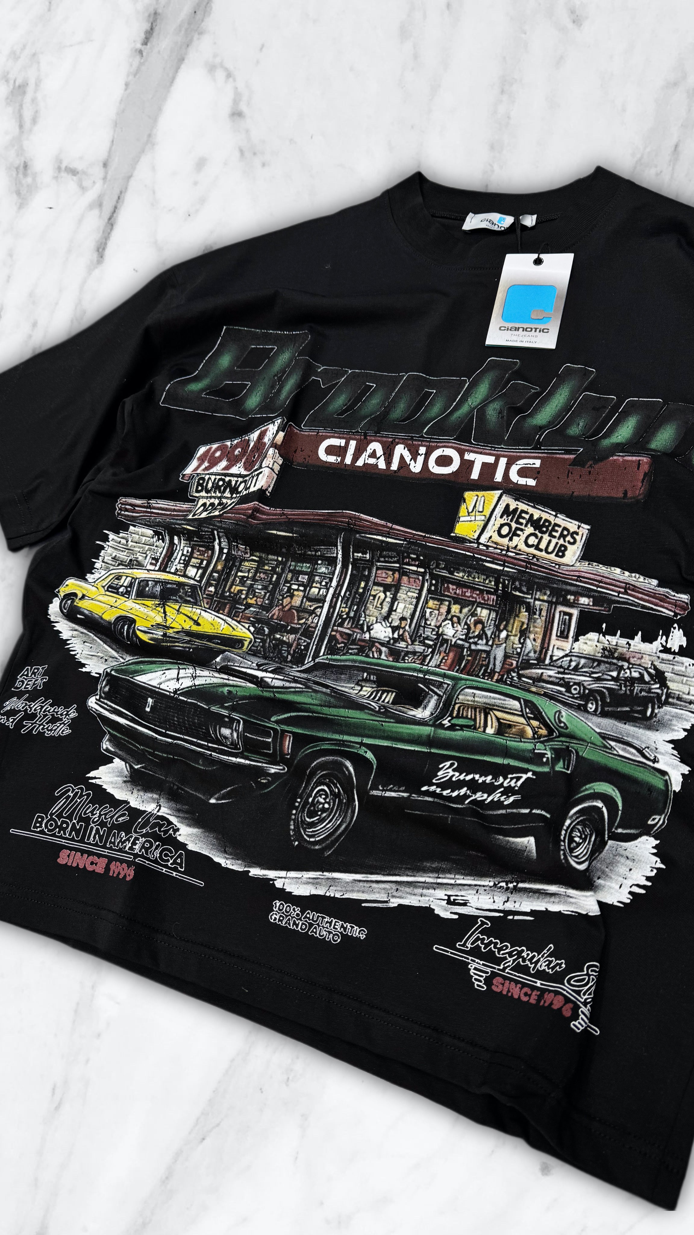 T SHIRT CIANOTIC BROOKLYN