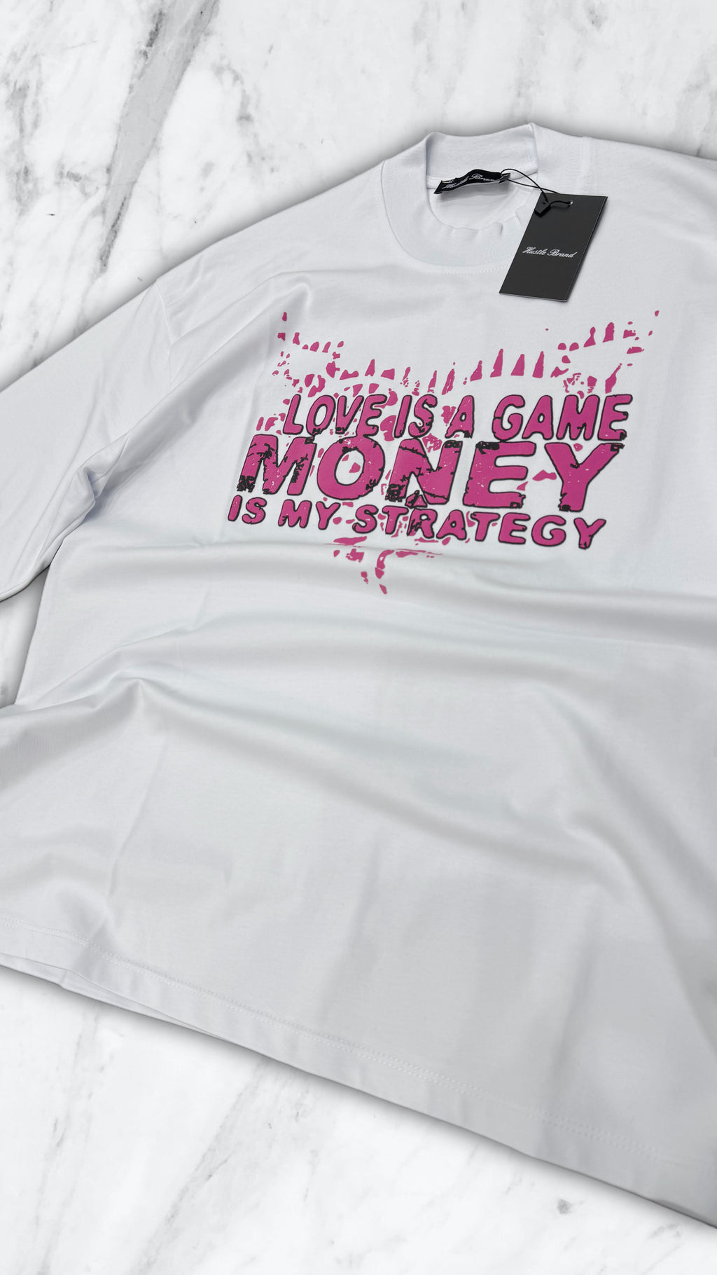 T SHIRT HUSTLE LOVE