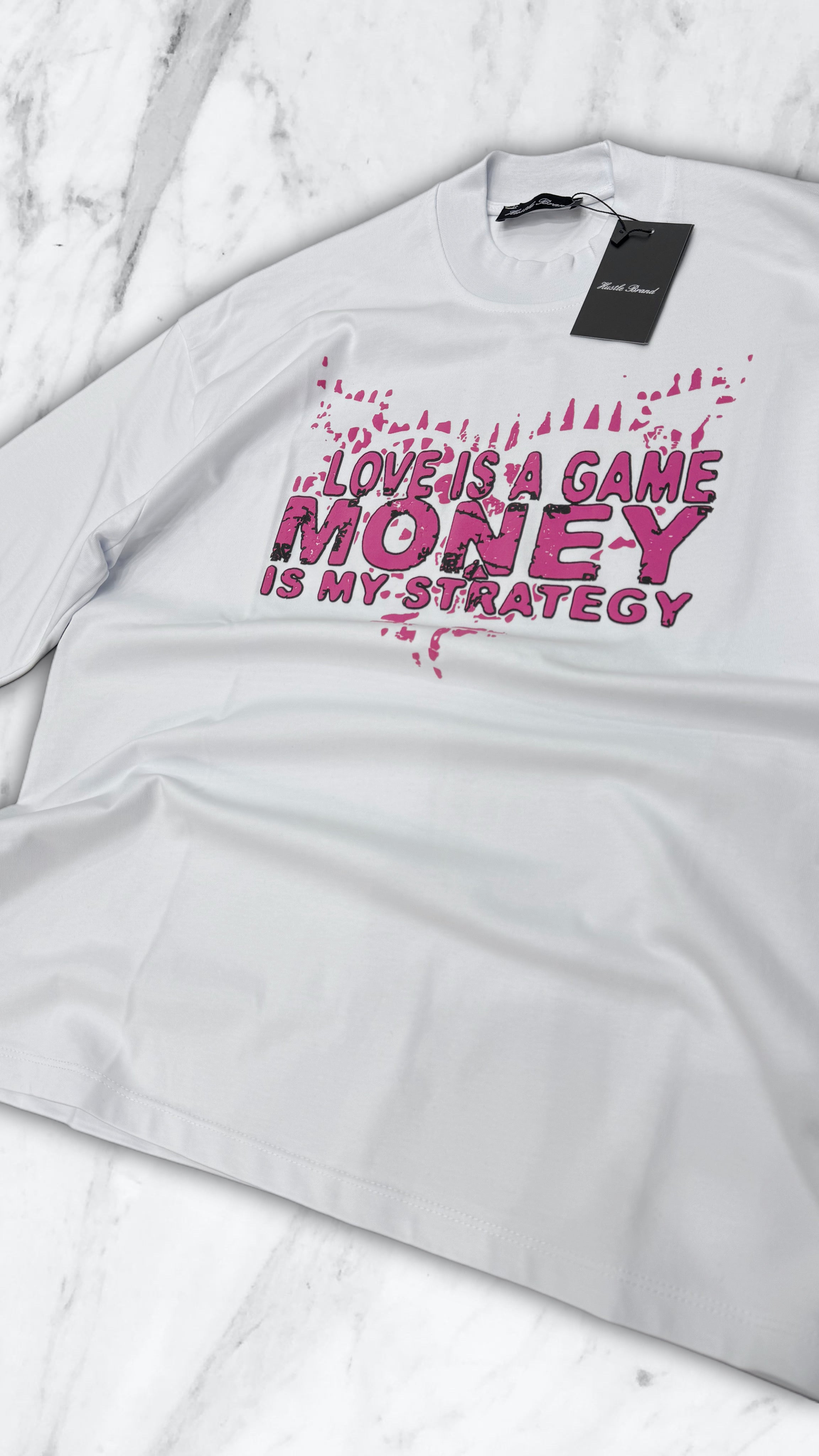 T SHIRT HUSTLE LOVE