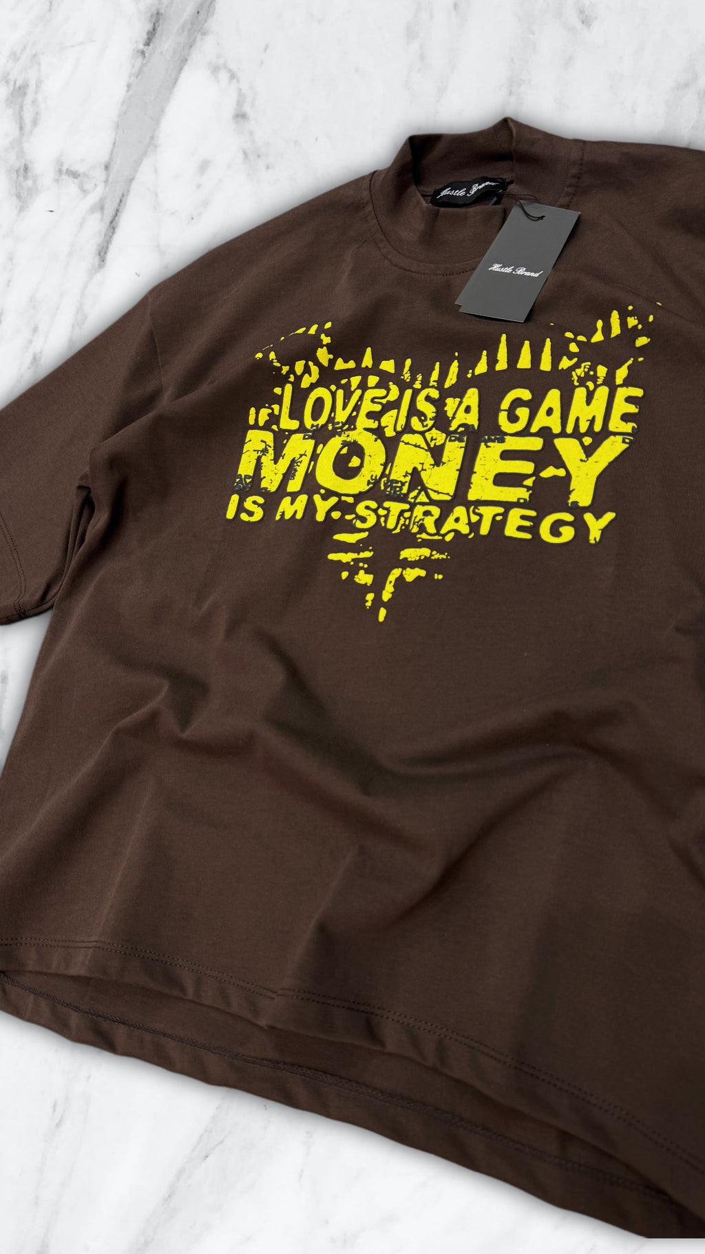 T SHIRT HUSTLE LOVE