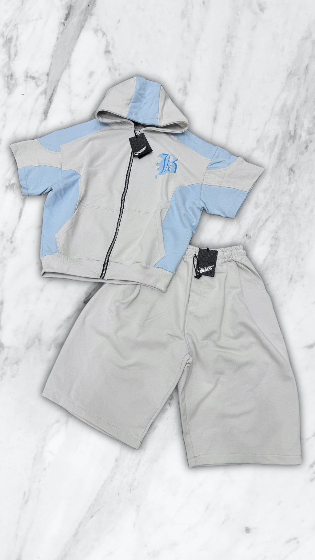 COORDSET BUNKER CRAFTED AZZURRO