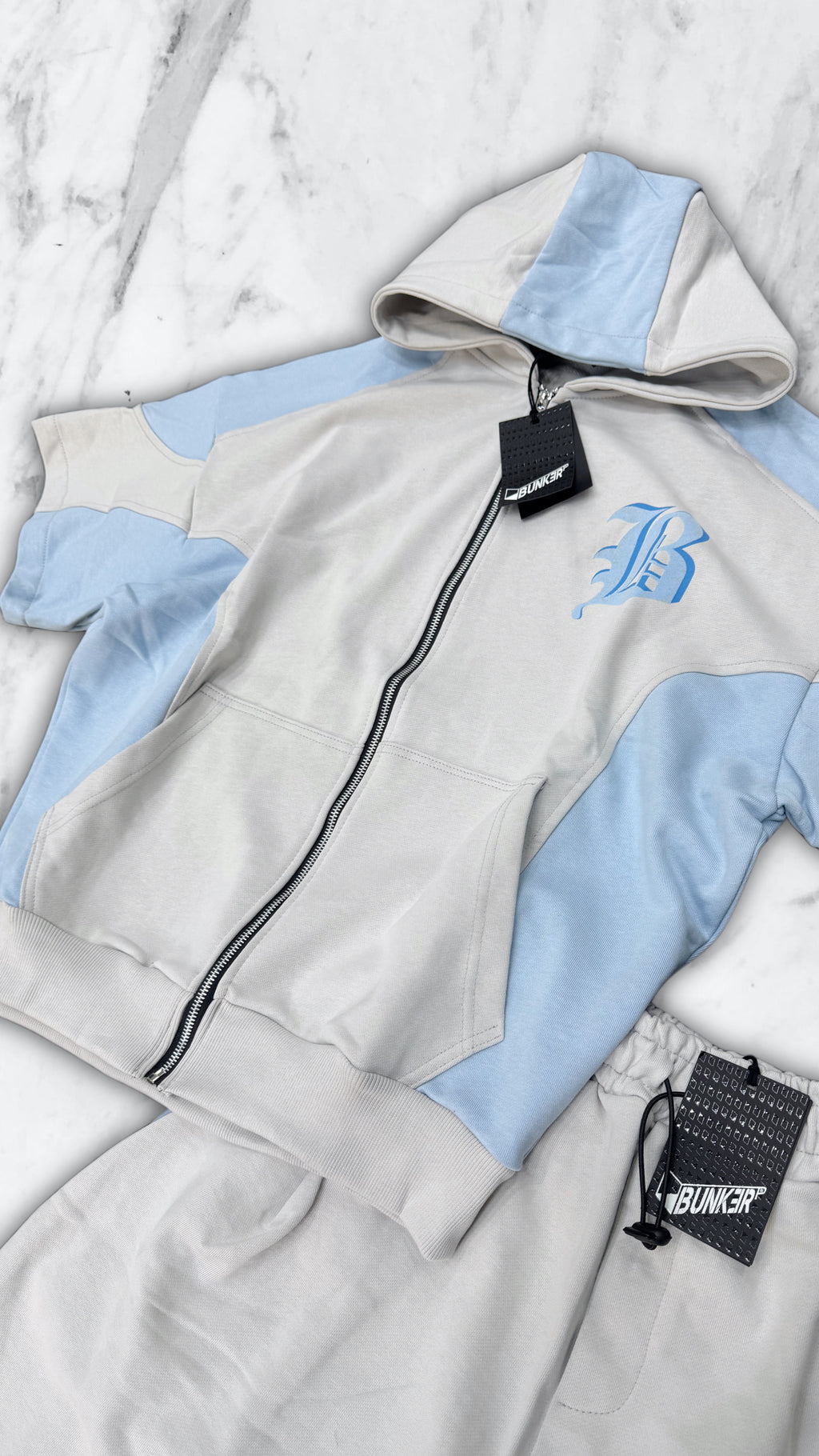 COORDSET BUNKER CRAFTED AZZURRO