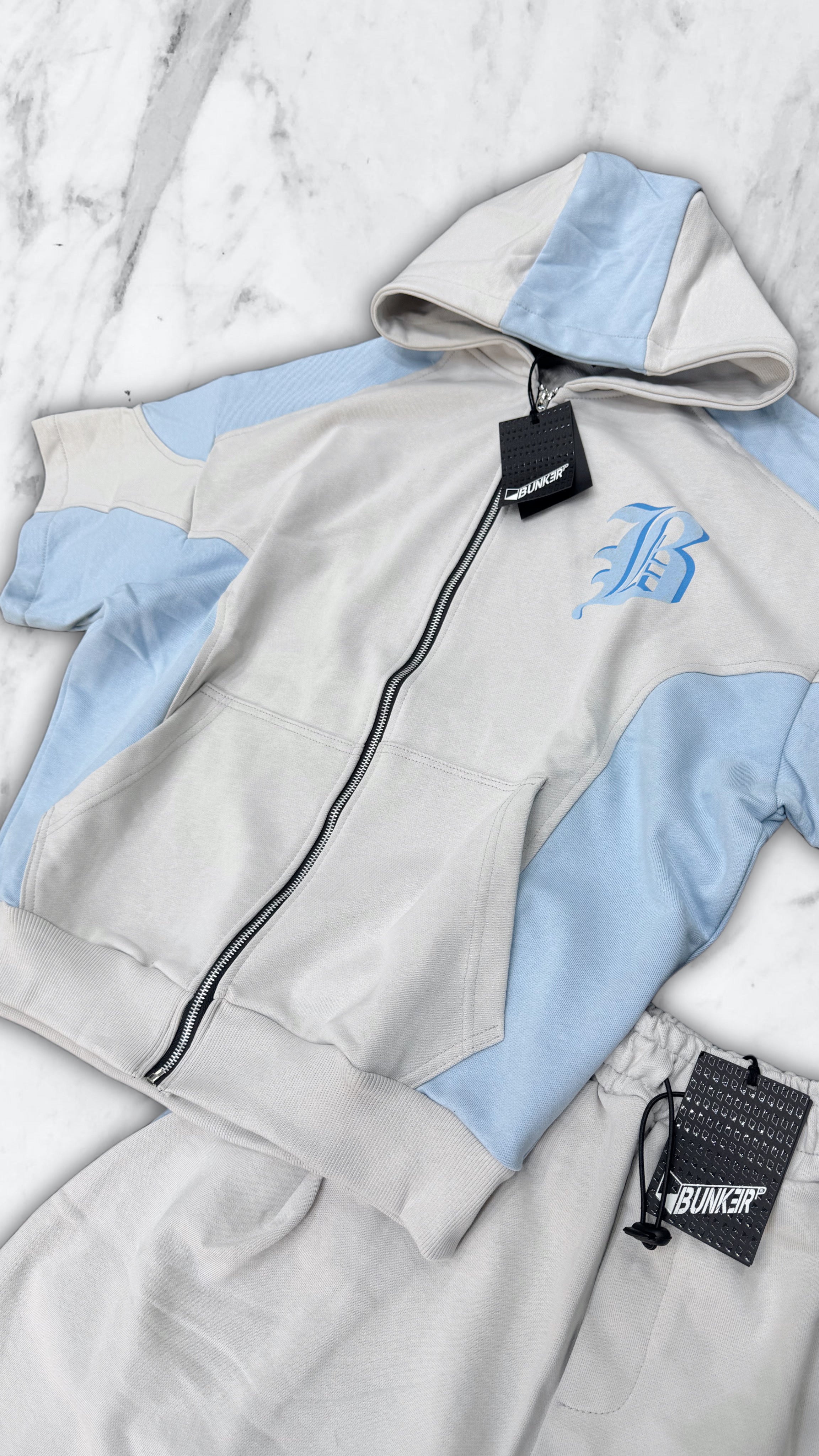 COORDSET BUNKER CRAFTED AZZURRO
