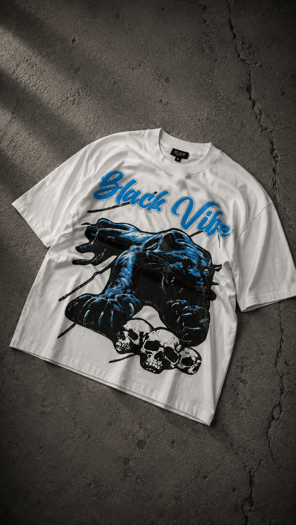 T SHIRT BLACK VIBE